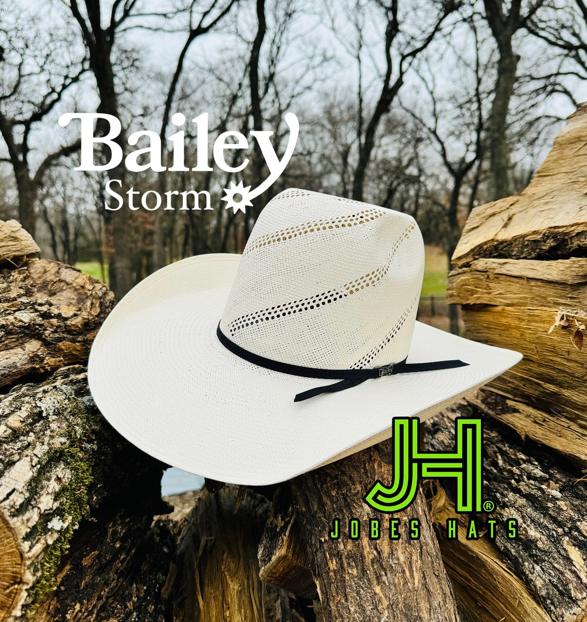 New 2024 Bailey “Storm” 4”1/4 brim (Comes open and flat  display picture 1