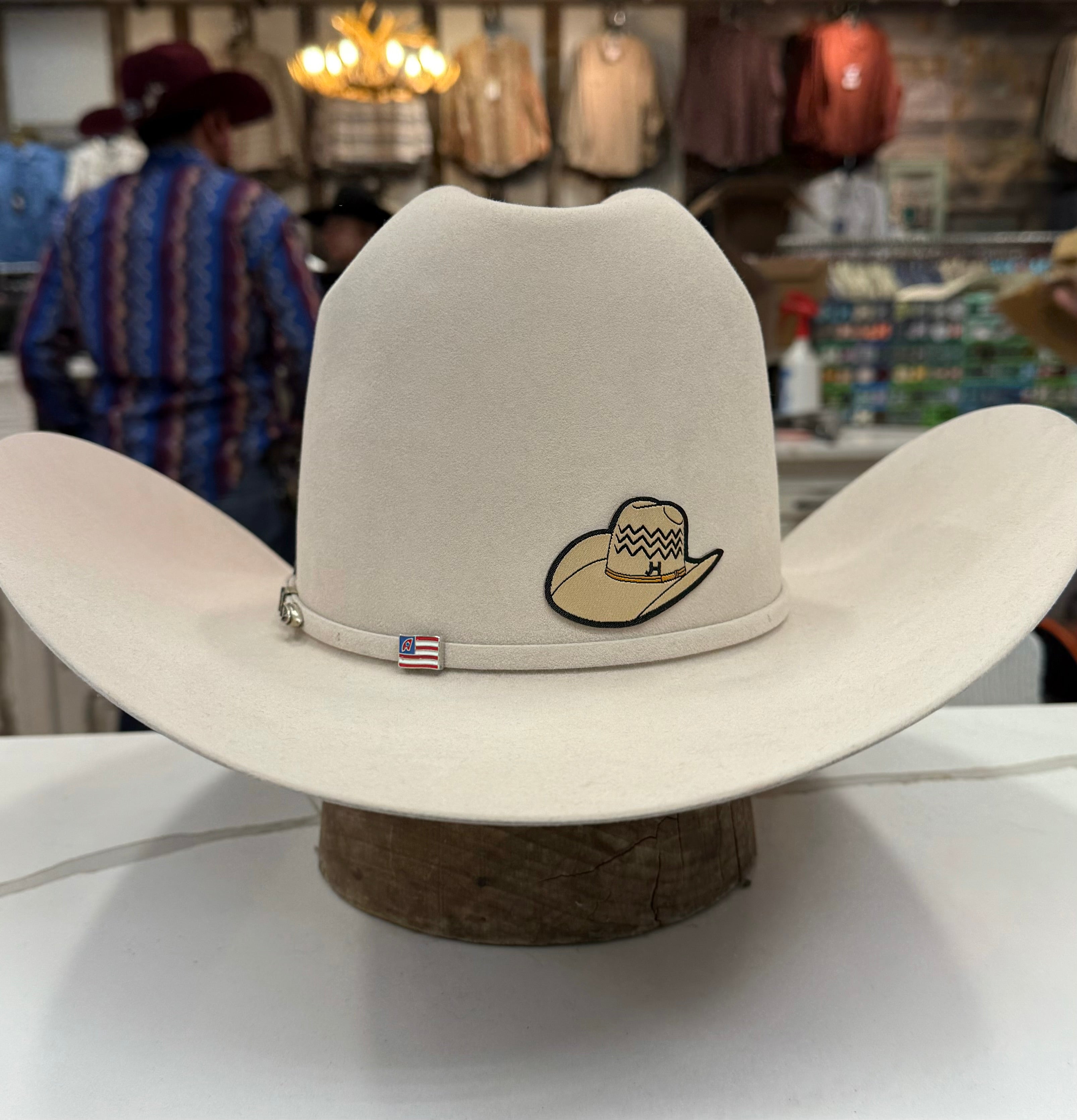 2024 Jobes Hats patch/sticker cowboy hat