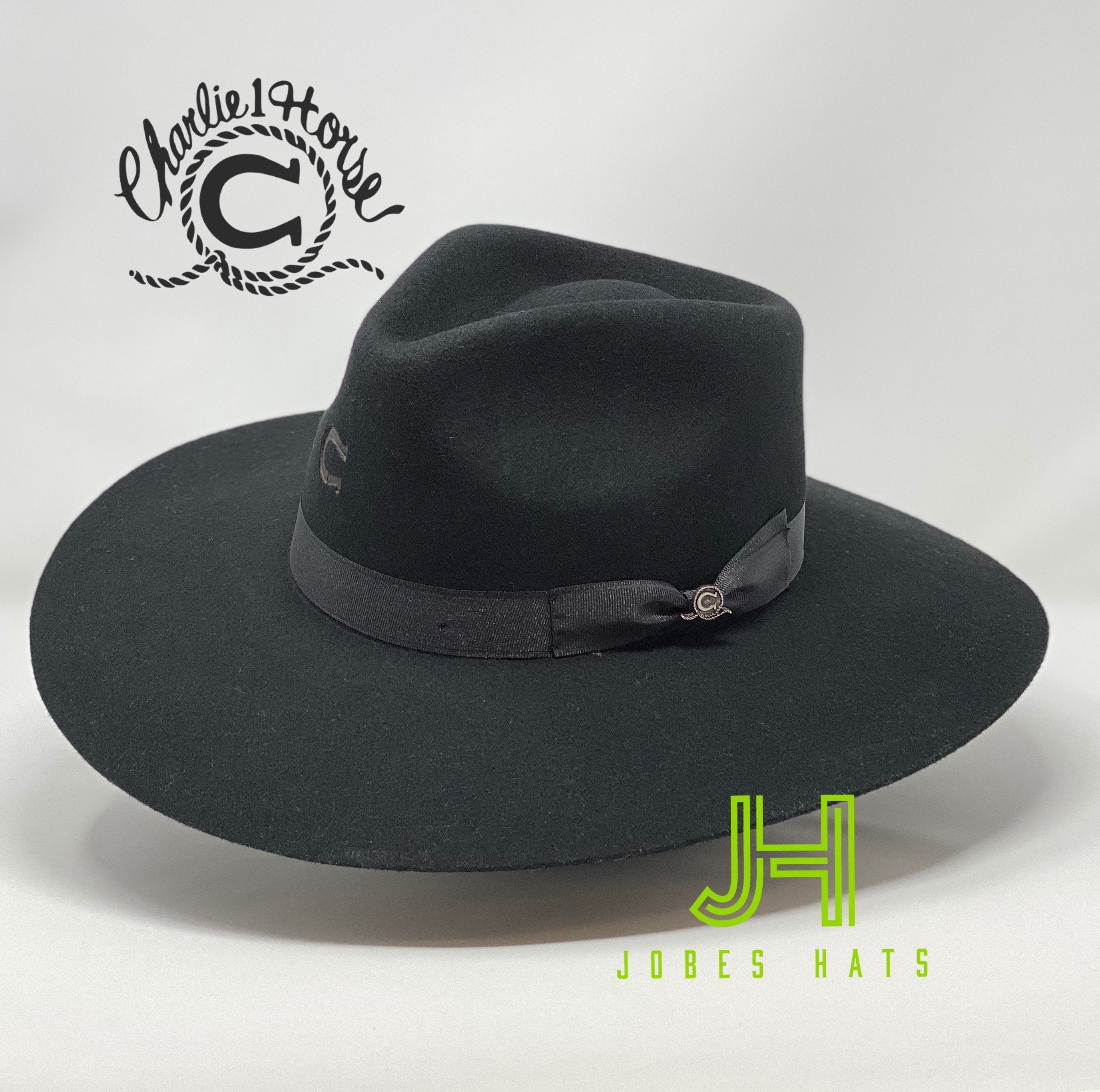 Black Charlie 1 Horse Highway hat Charlie 1 Horse  main image 3