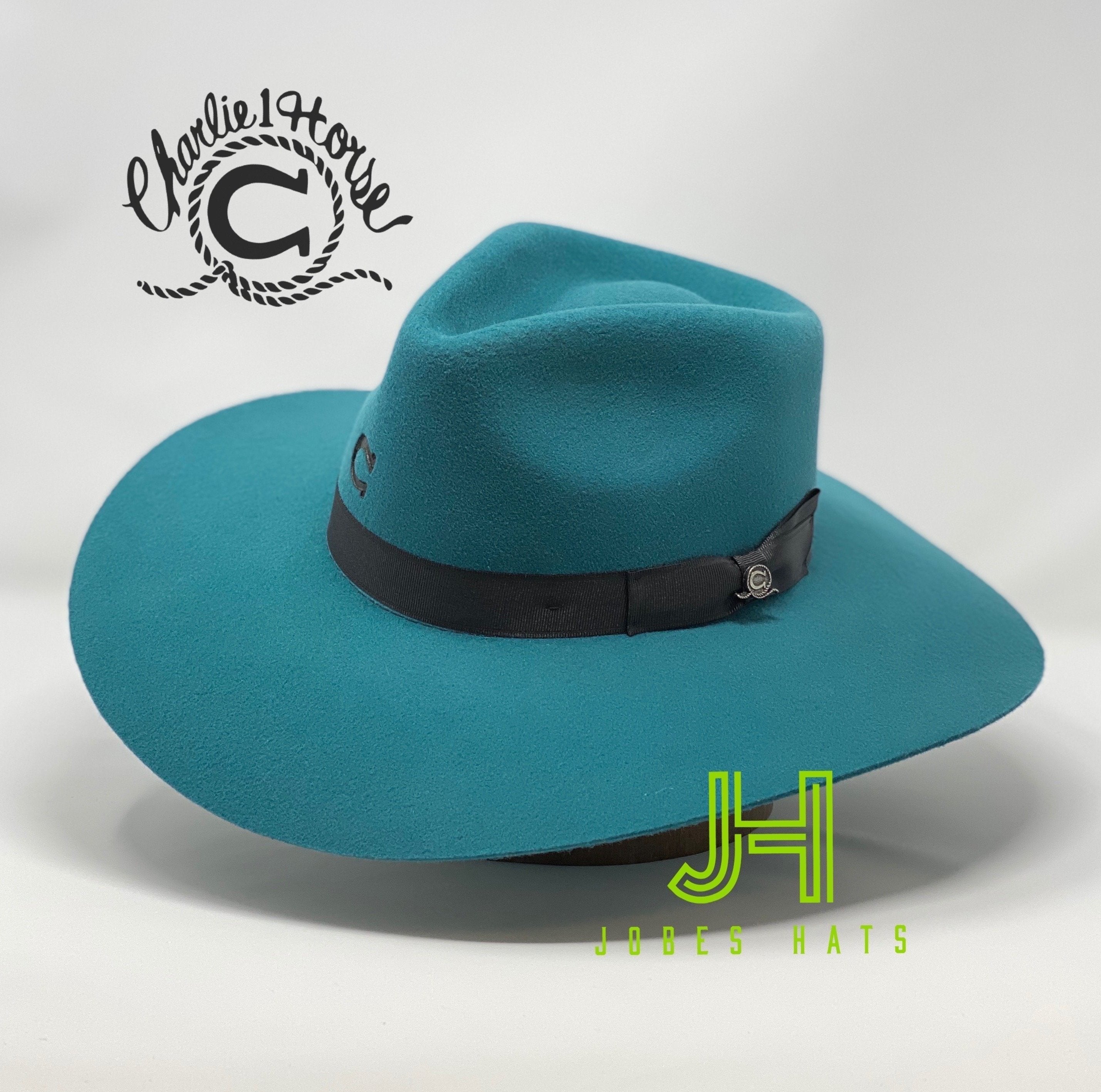 Charlie 1 Horse Bucksnort Turquoise Cowboy Hat 6 3/4 unnamed-253.jpg?v=1751647000&  main image 2