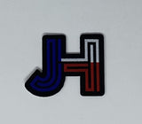Jobes Hats - patch/sticker -Texas- Red/white/blue