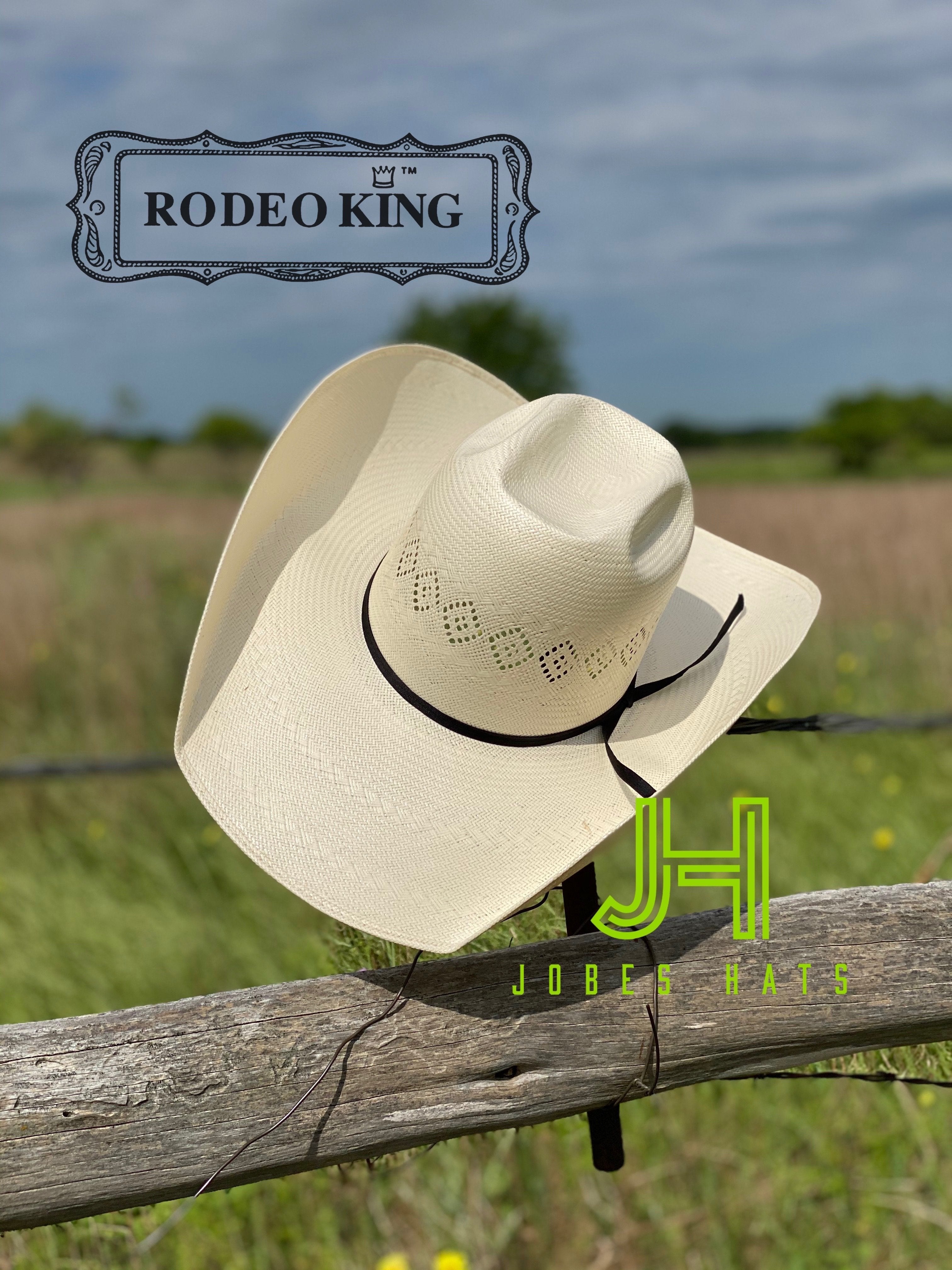 New 2020 Rodeo King Straw - “24K“ 5” brim - Jobes Hats