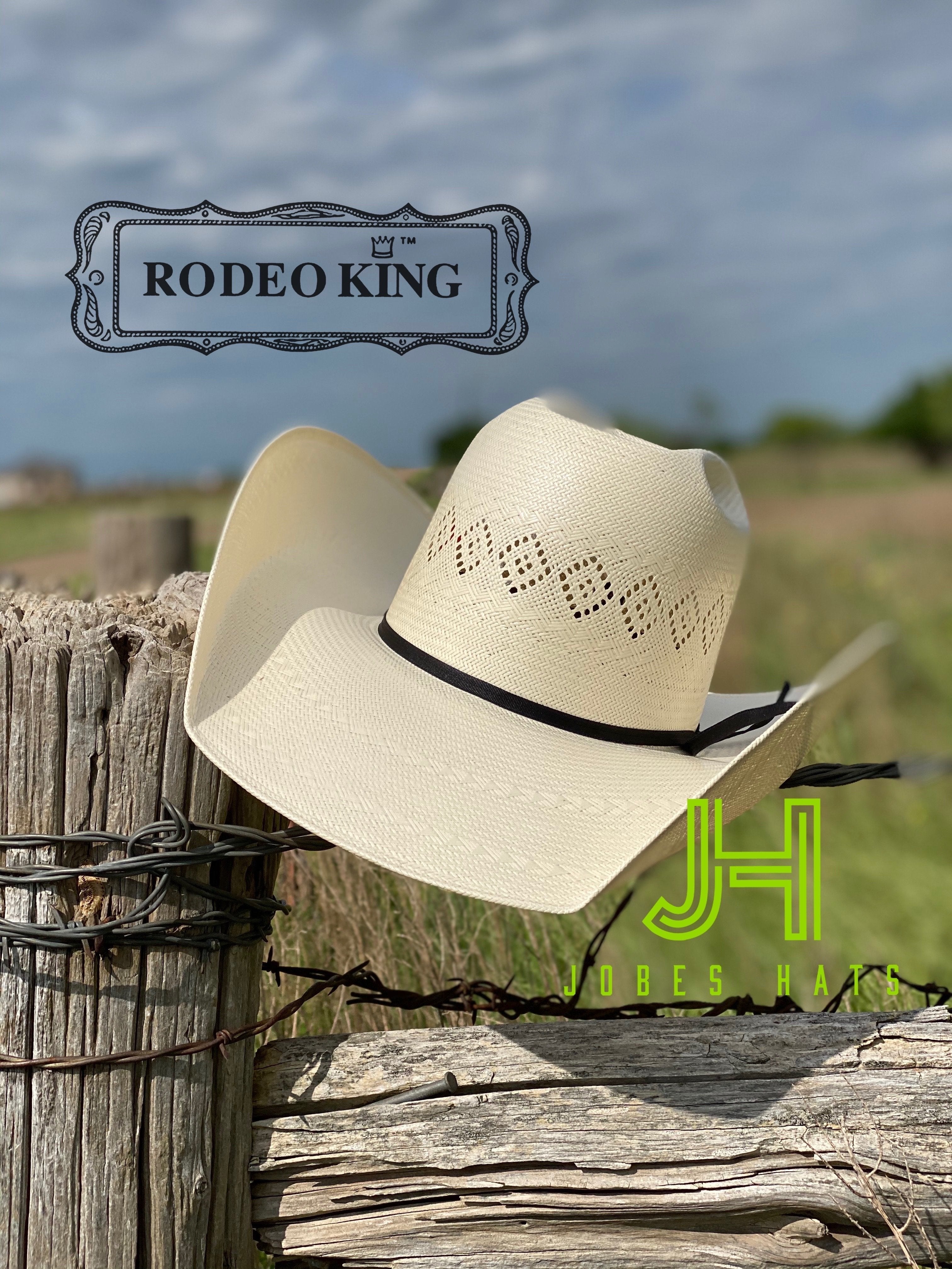 New 2020 Rodeo King Straw - “24K“ 5” brim - Jobes Hats