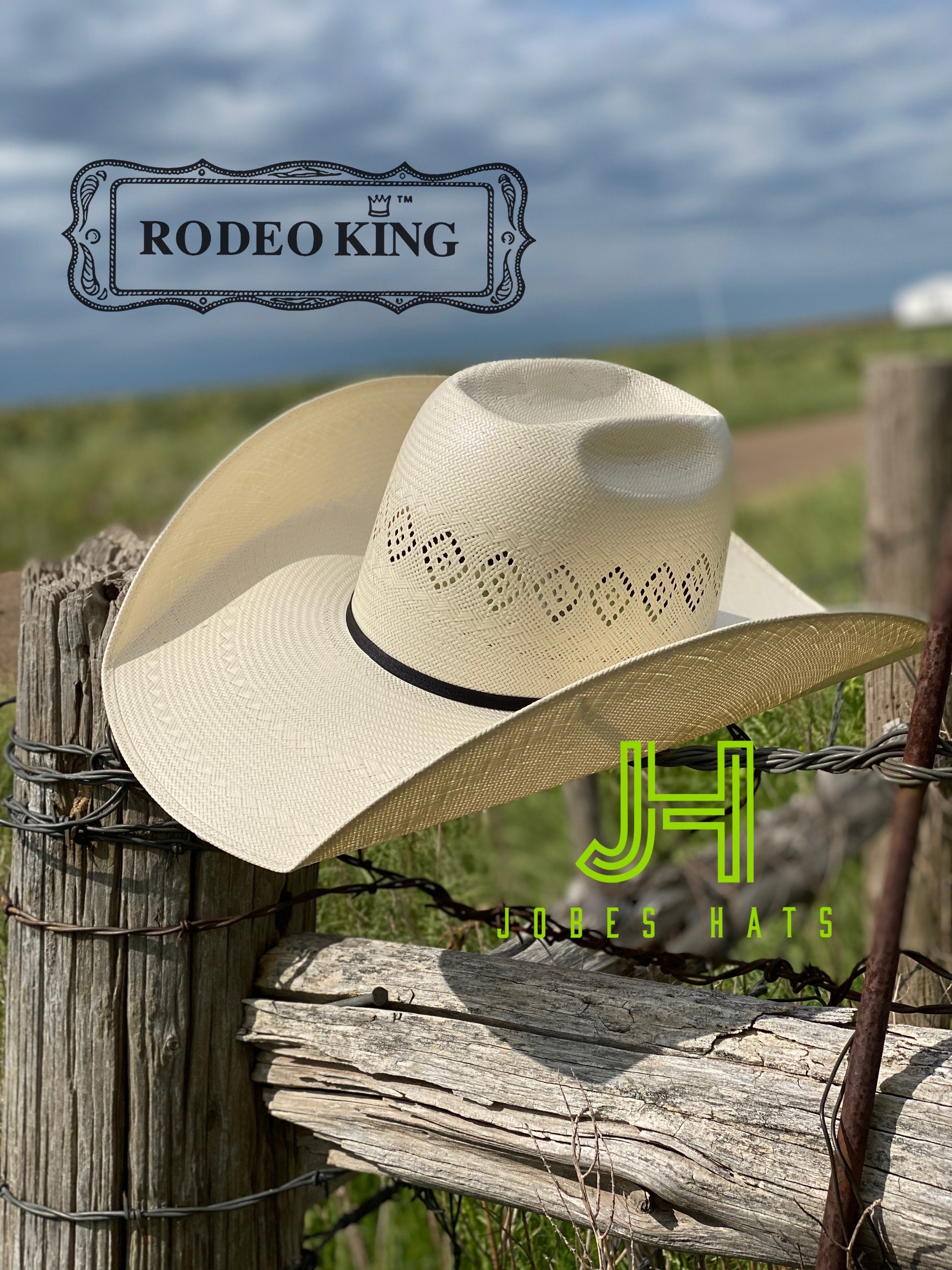 New 2020 Rodeo King Straw - “24K“ 5” brim - Jobes Hats