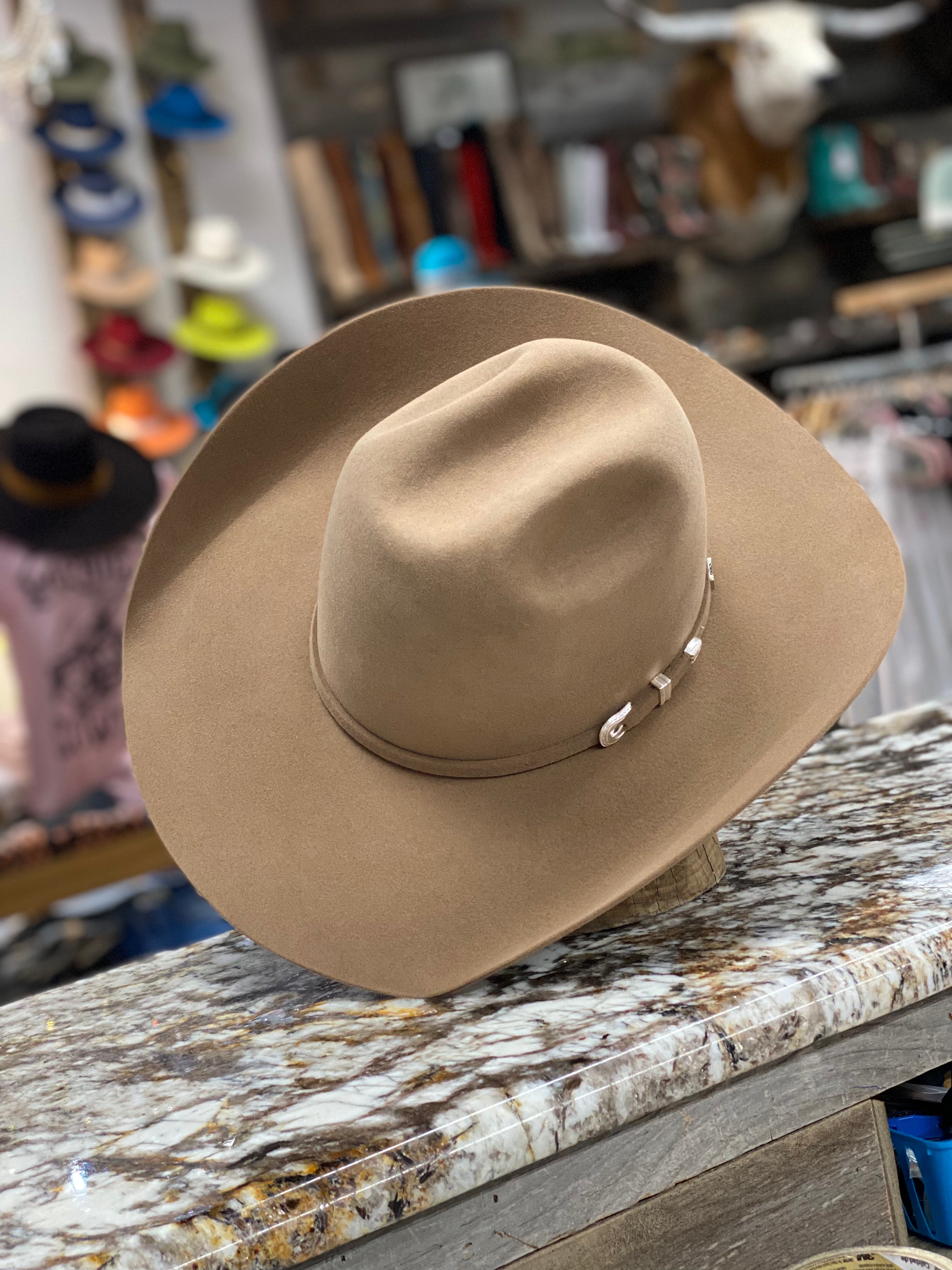 American Hat Co Felt 10X Pecan 7” Tall Crown 4