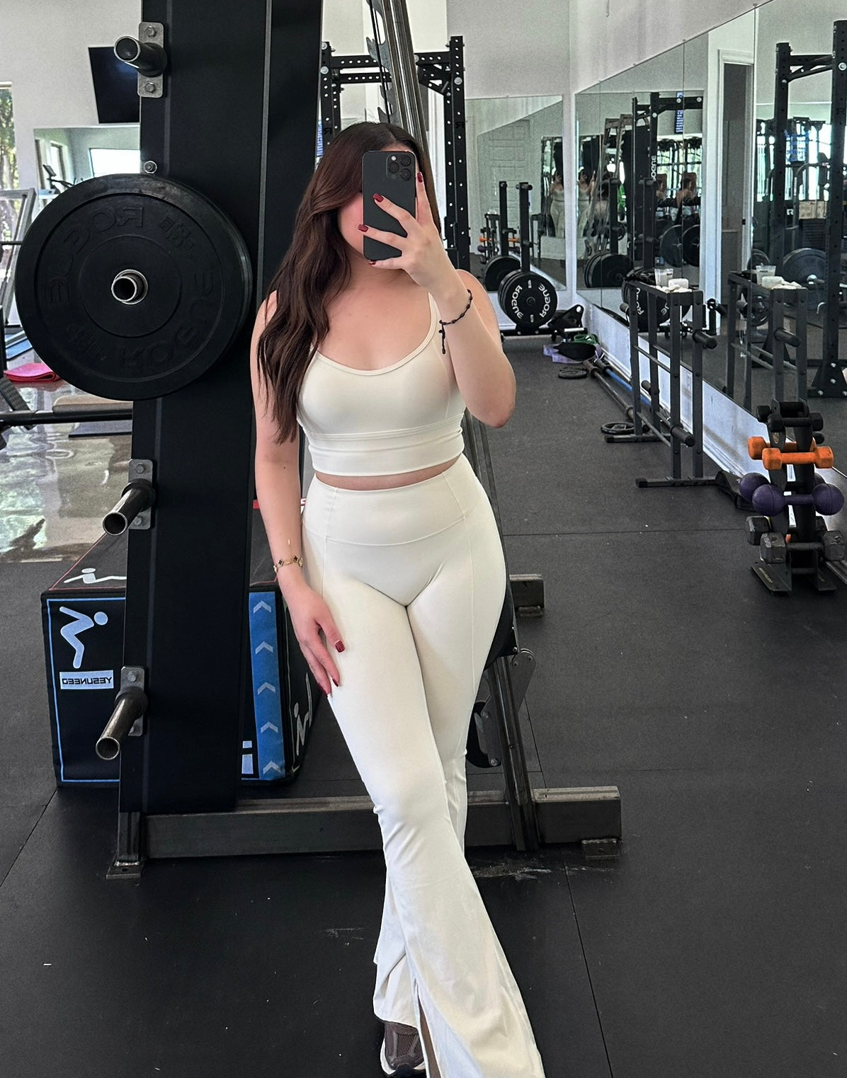 JH Womens Athleisure Bella Cream set  #2815 - Jobes Hats, LLC