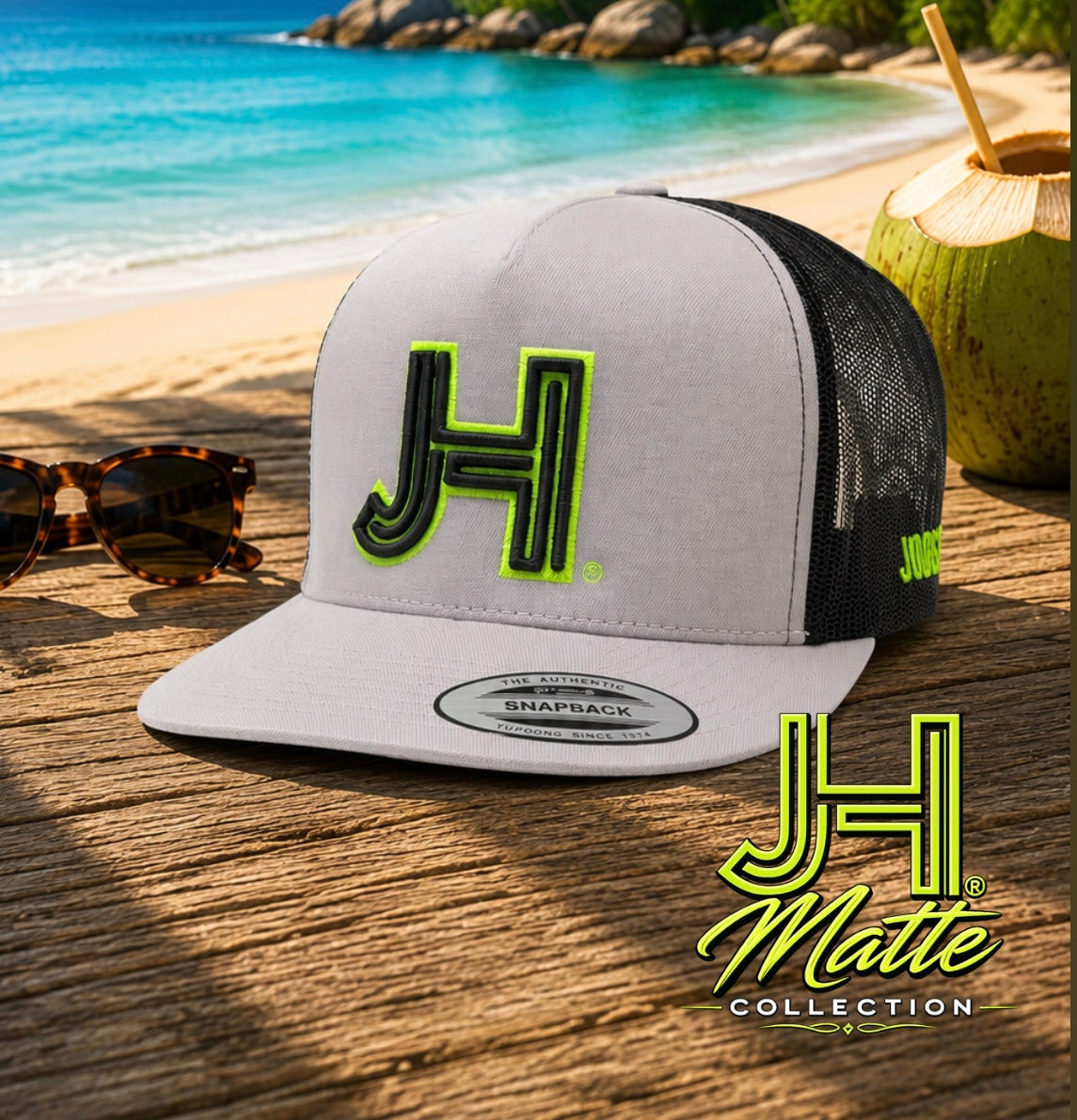 New 2026 Matte Collection- Silver/Black Black/Neon Green outline