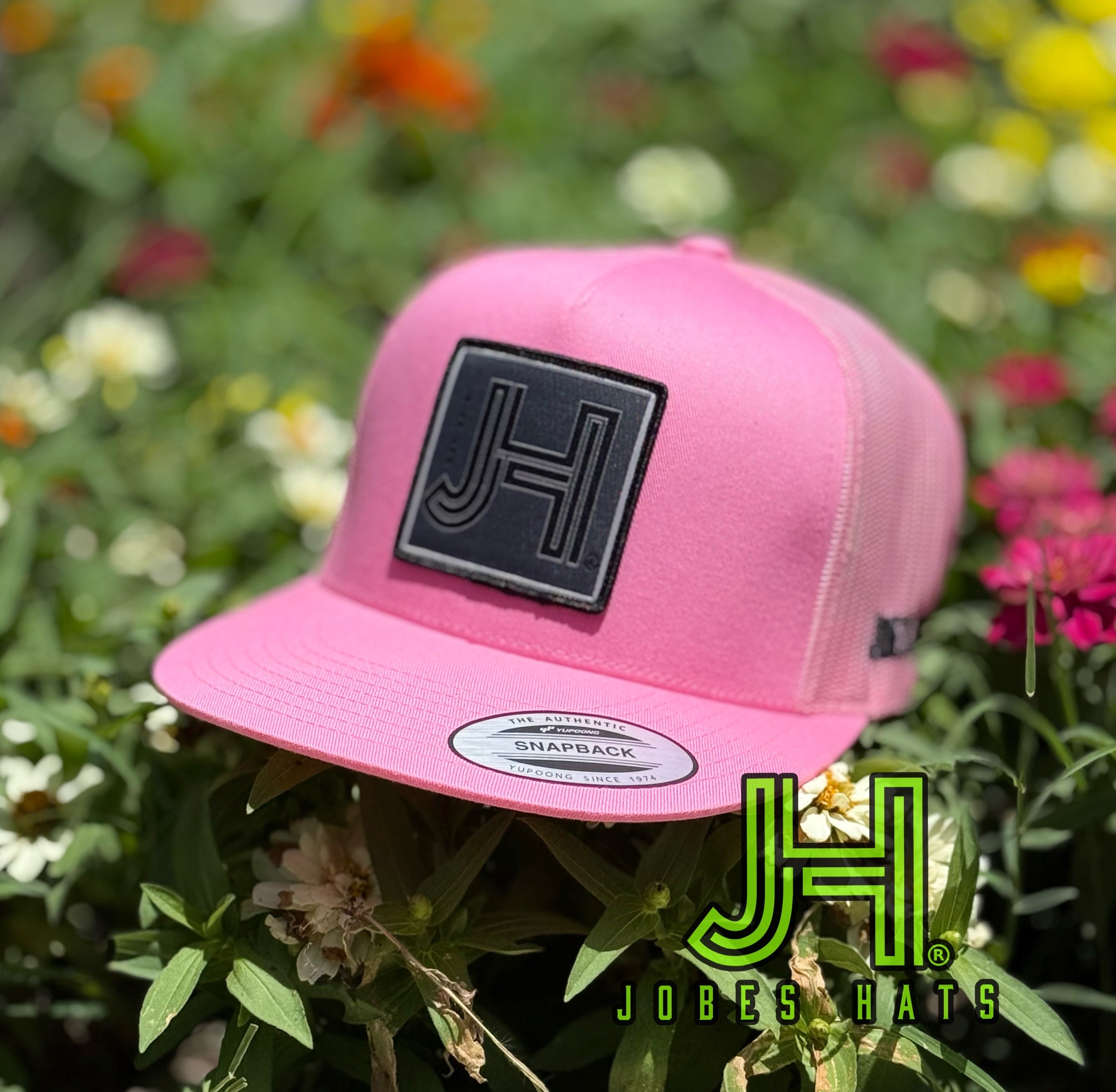 New 2025 JH Cap- All Pink Mamba patch - Jobes Hats, LLC