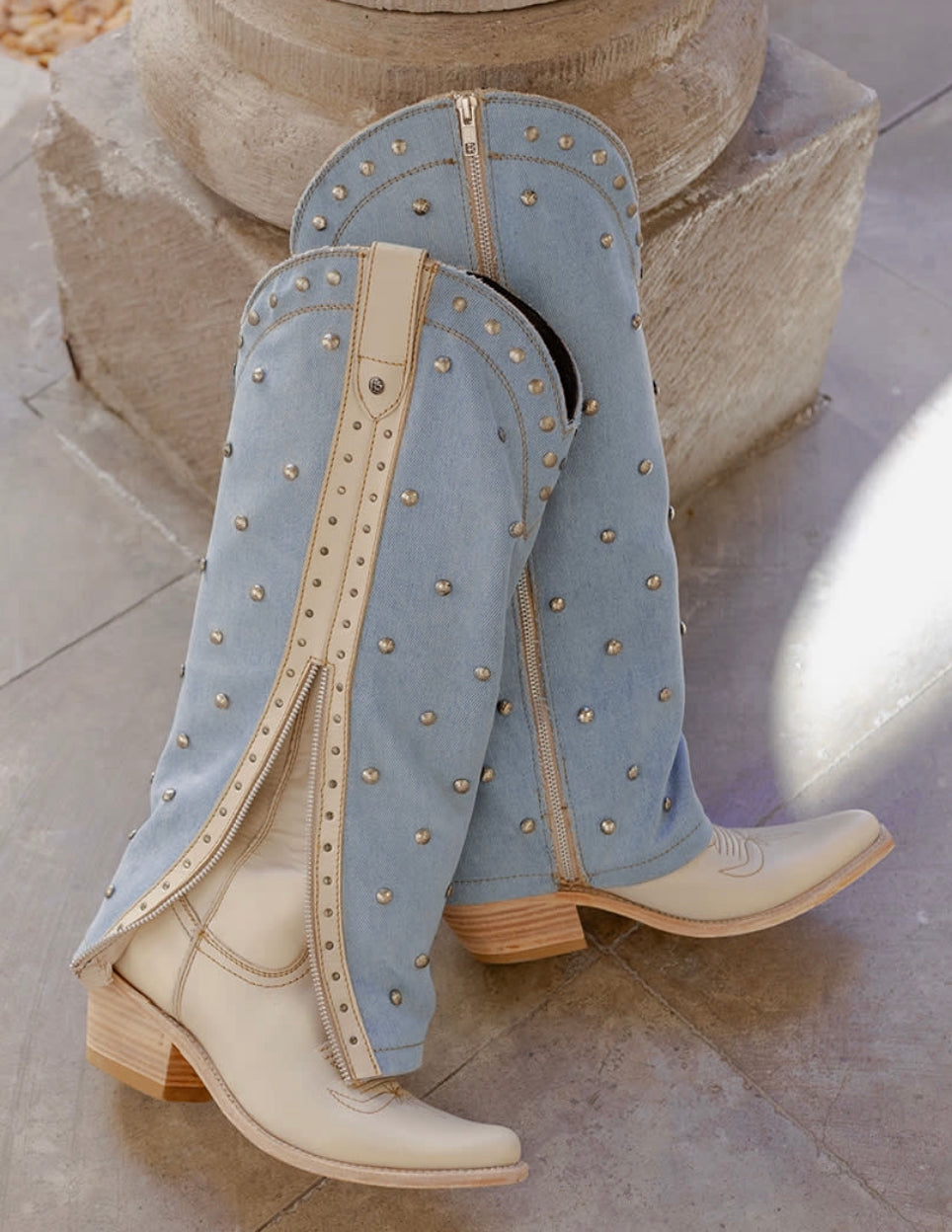 Liberty Black- Danet Bone Infogo Blue Jean LB7129183- Womens Boots - Jobes Hats, LLC