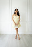 JH Womens Belle Yellow Dress #2816
