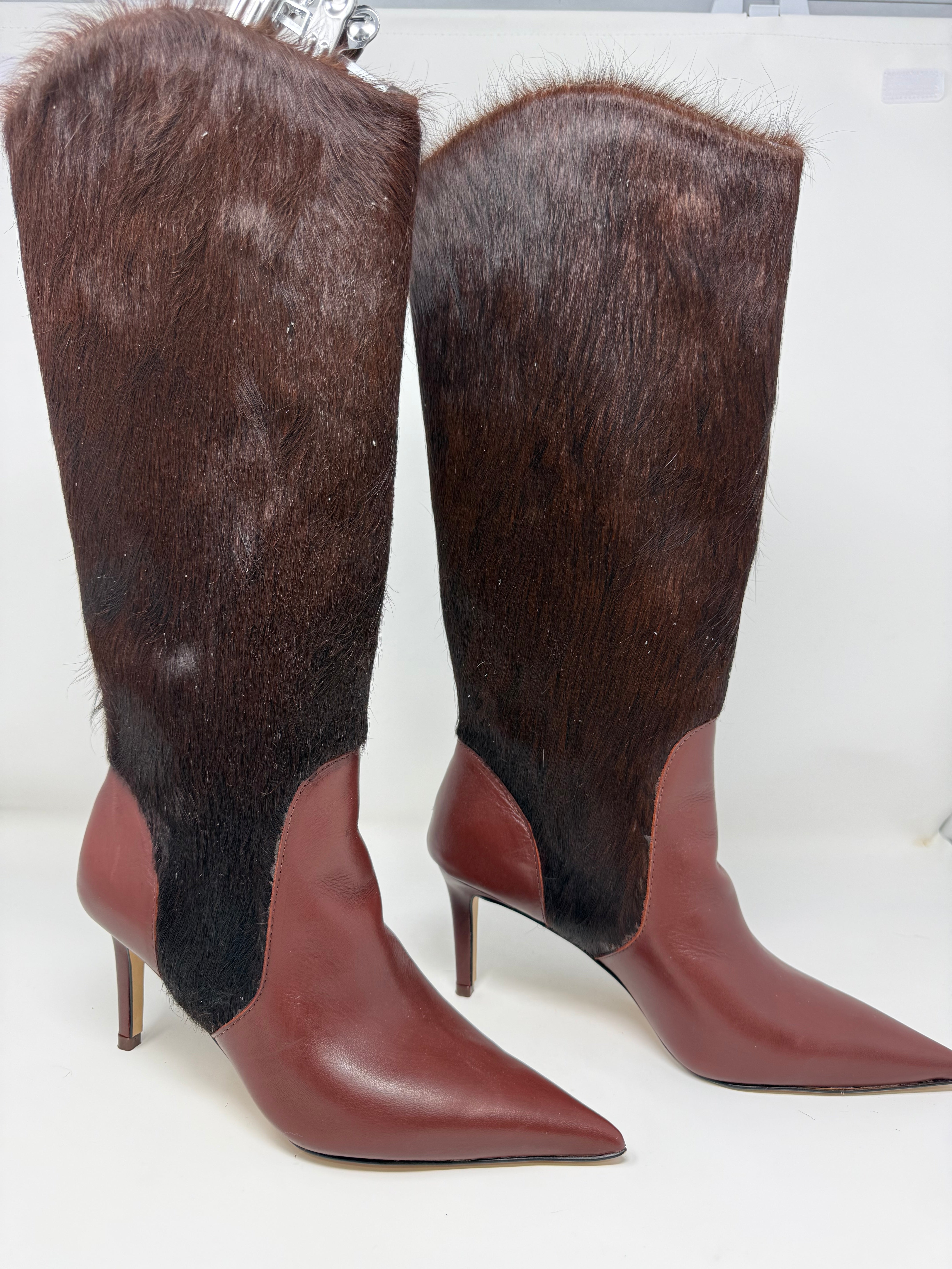 JH Cali Stiletto Boot- Genuine Cowhide  #27 #42-Womens Boots