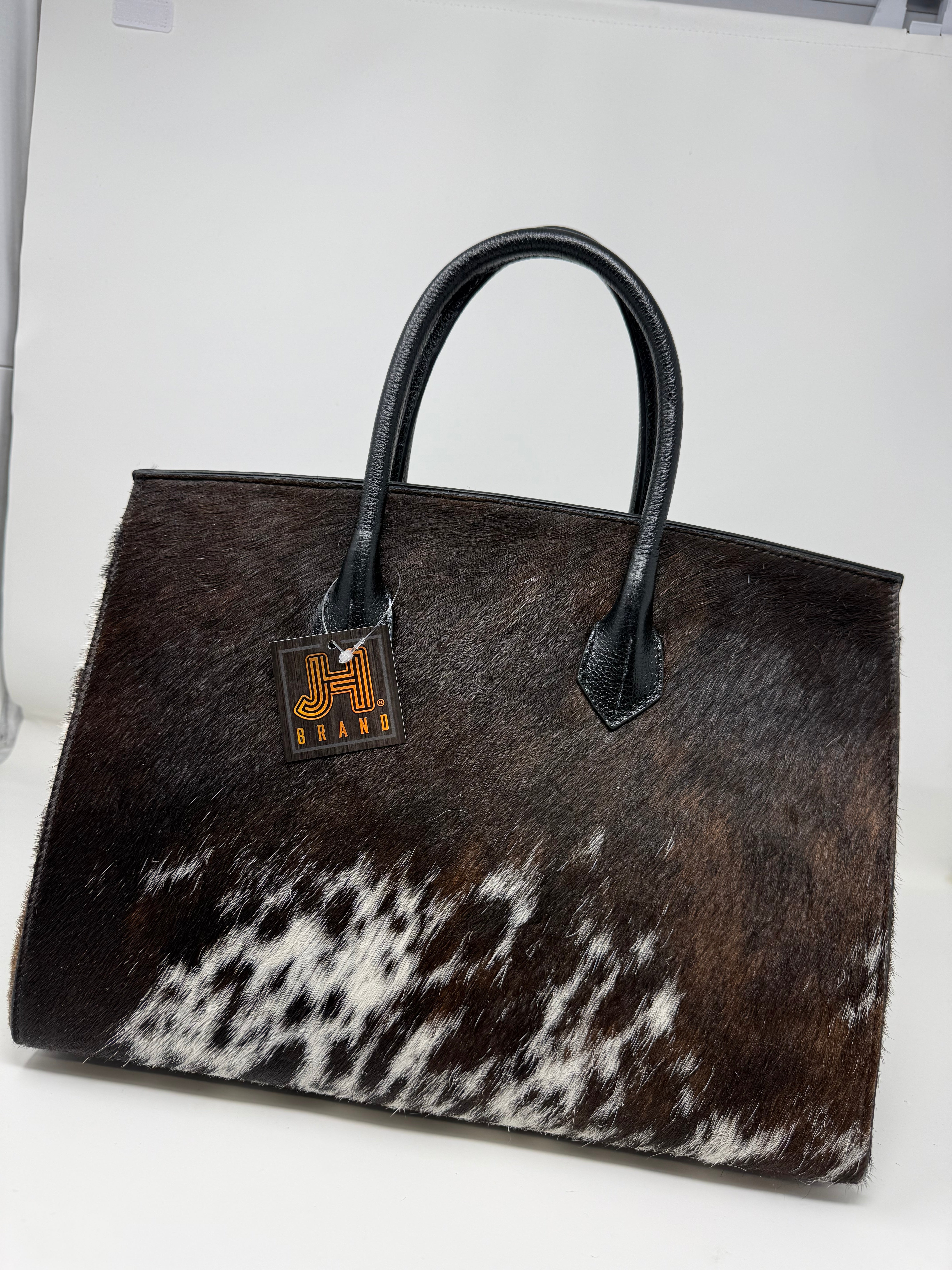Hanna Genuine Cowhide Birkin Bag Purse #22