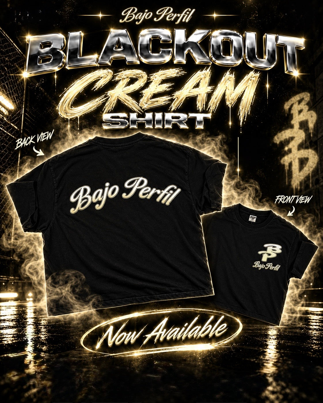 BP blackout cream shirt