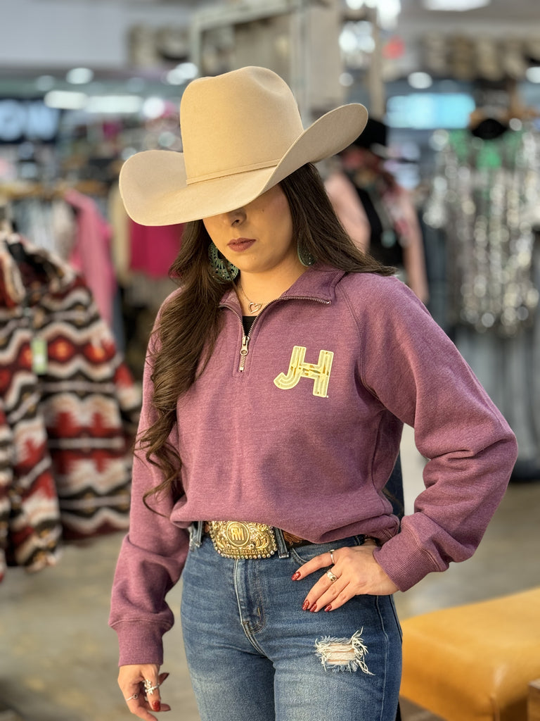 NEW 2023 JH Womens Quarter Zip Sweater - Jobes Hats