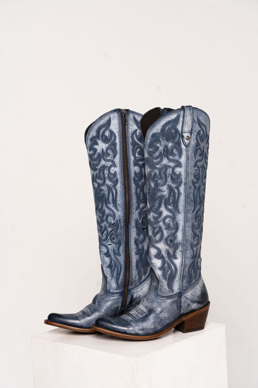 JH Exclusive-MINA-Missouri Denim Wash -Womens Boots