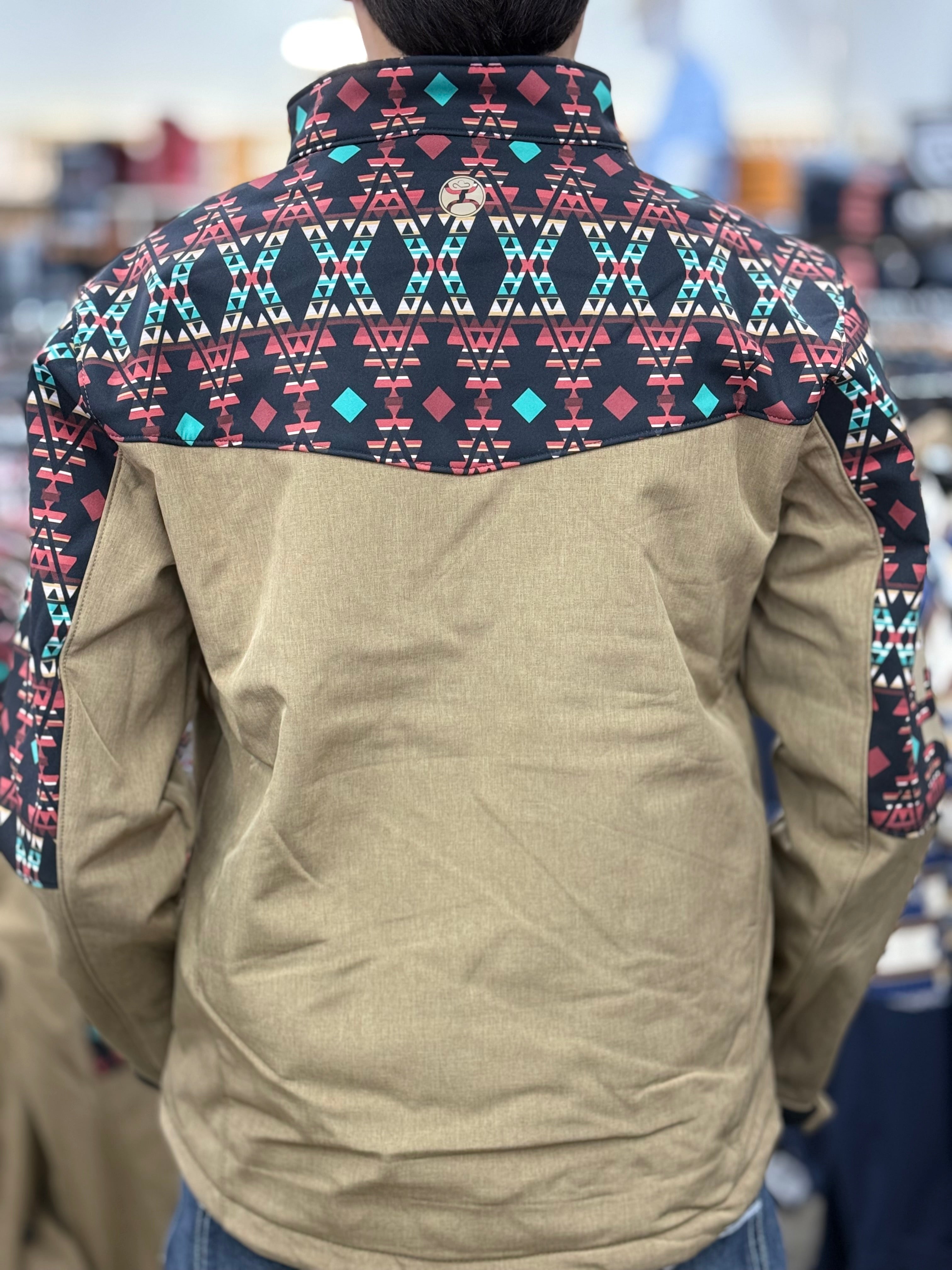 Aztec Men’s Hooey Soft Shell Jacket - Jobes Hats, LLC