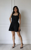 JH Womens Black Bubble Romper Dress  #2829