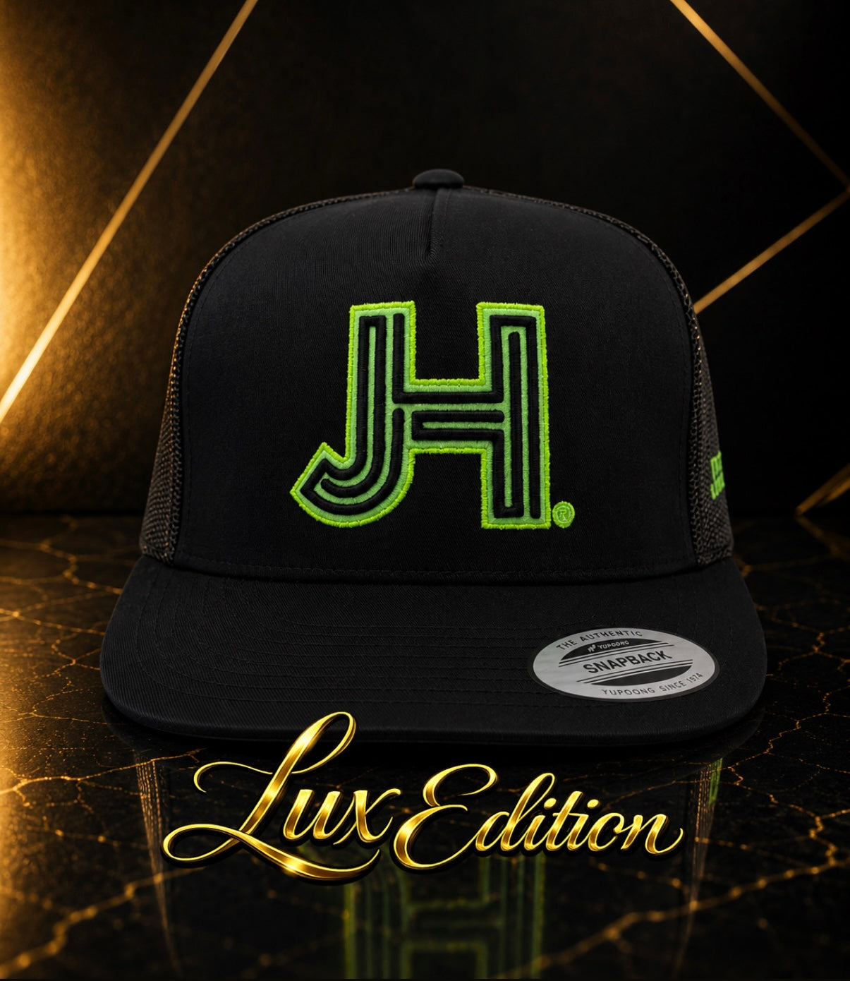 New 2026 JH Cap- Lux Edition/Neon Green
