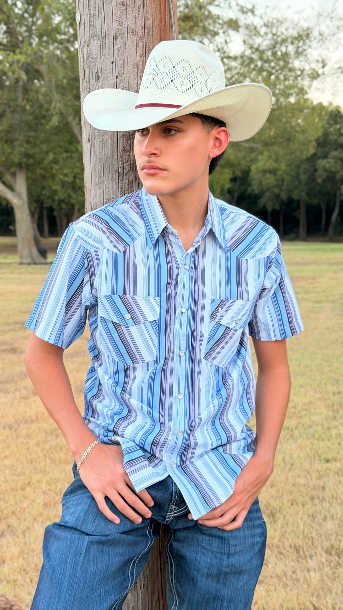 New JH Shirt Retro Collection Short Sleeve (Light Weight) Multi Color stripes  JH-150H - Jobes Hats, LLC