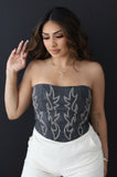 JH Womens Sarah Corset Top #2810