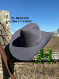 New 10X JH Acero Felt 6”crown 4”1/4 brim