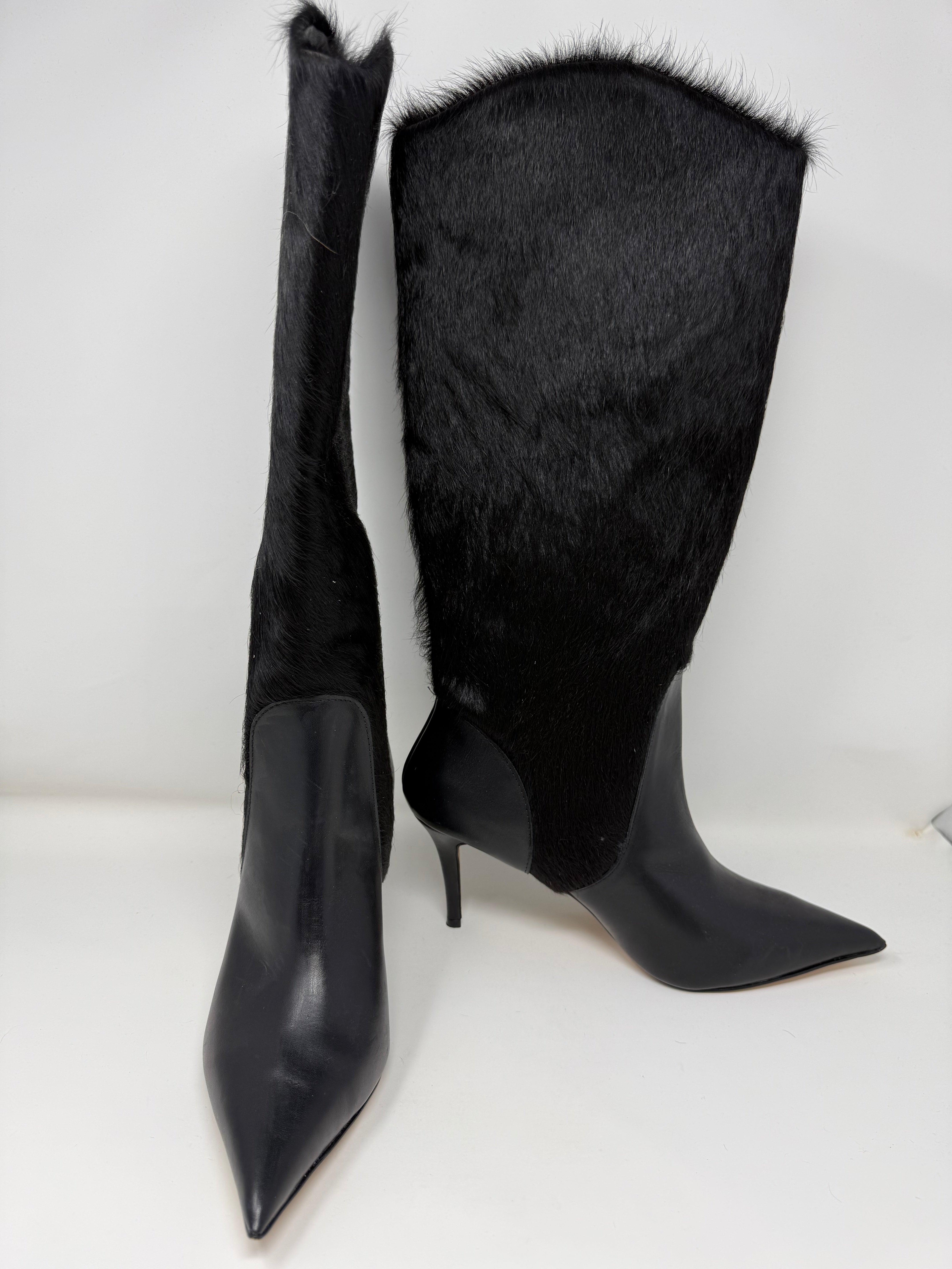 JH Cali Stiletto Boot- Genuine Cowhide #45-Womens Boots