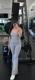 JH Womens Athleisure Bella set Gray #2813
