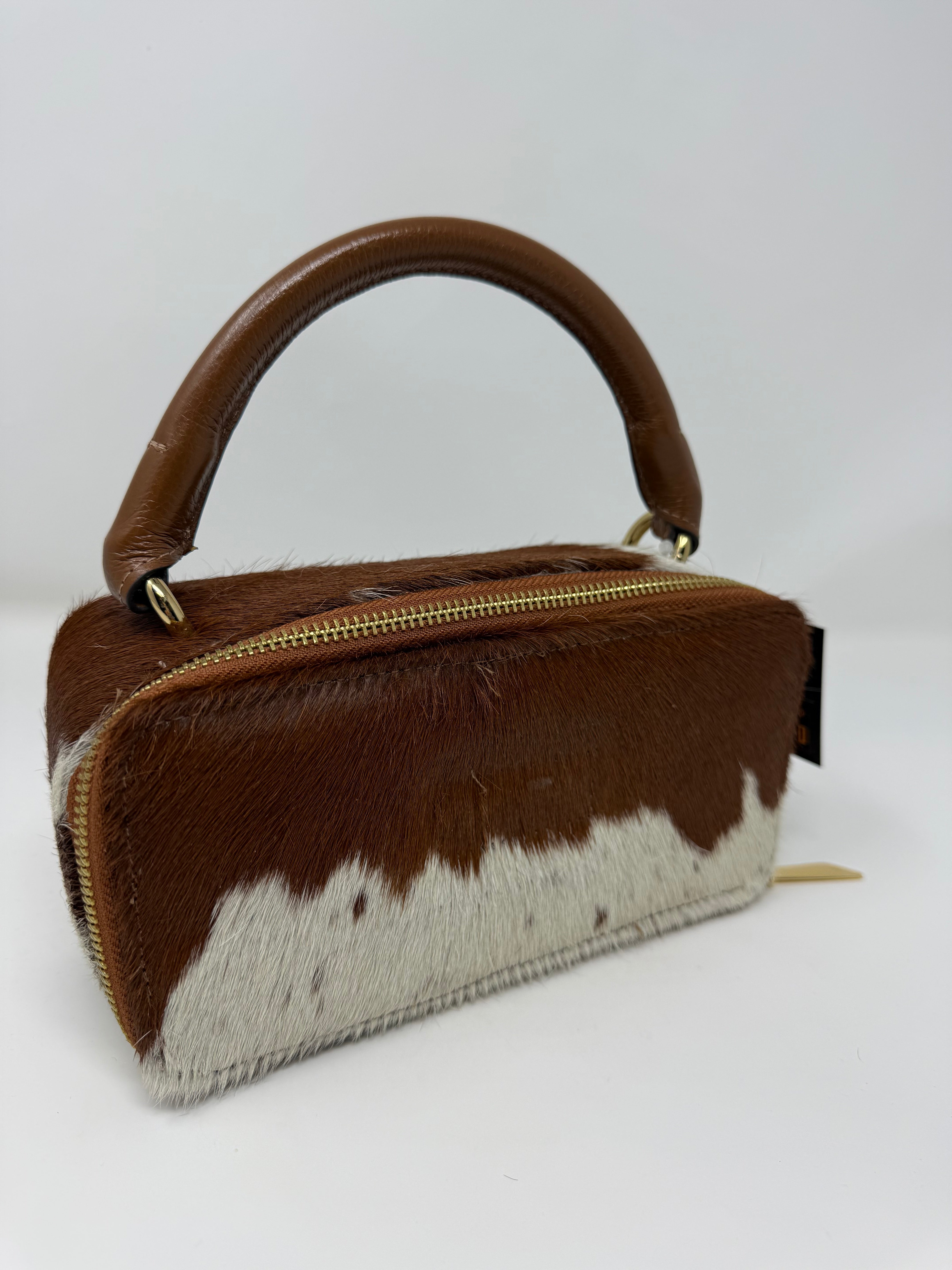 Mini Vanity Genuine Cowhide Purse #2