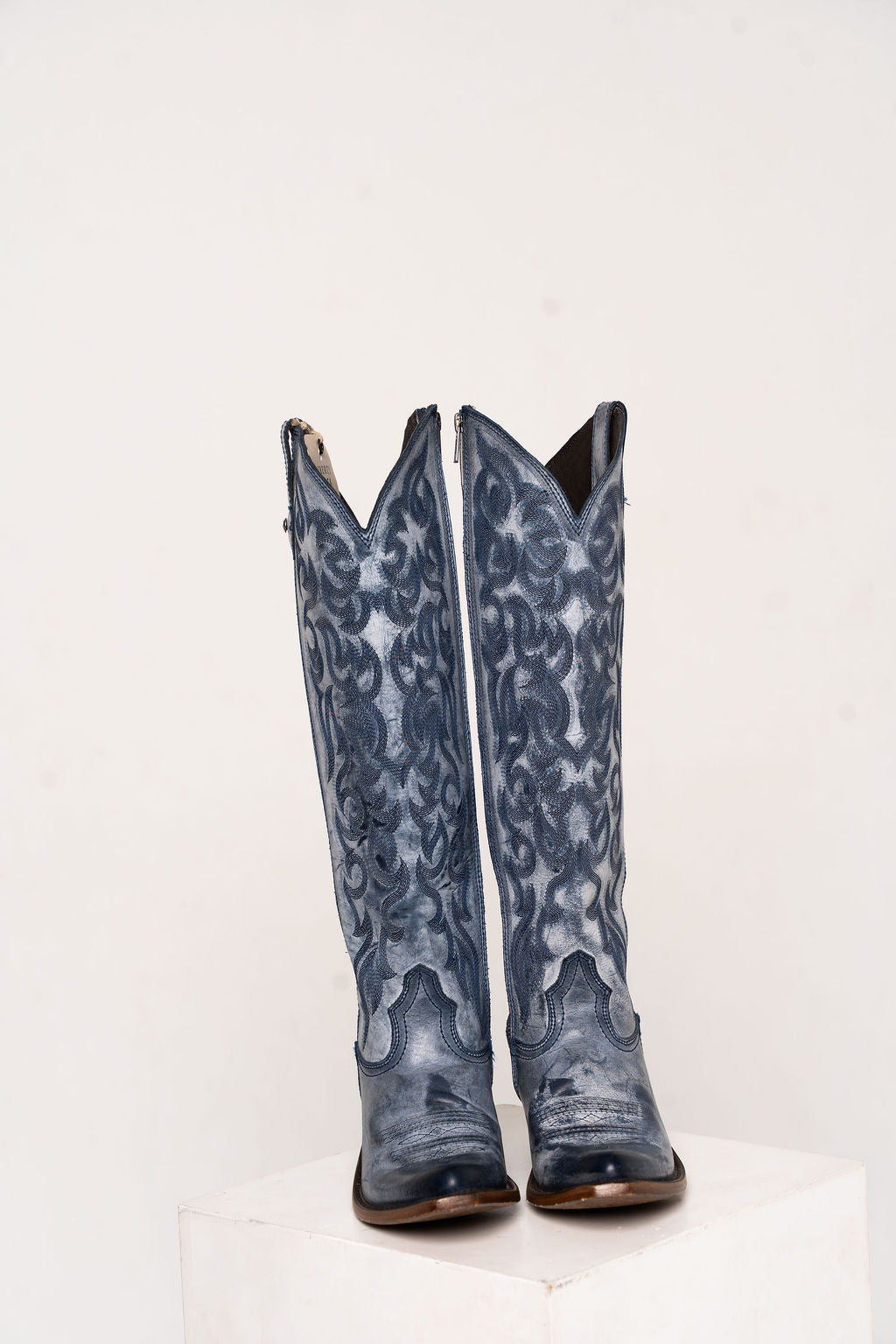 JH Exclusive-MINA-Missouri Denim Wash -Womens Boots