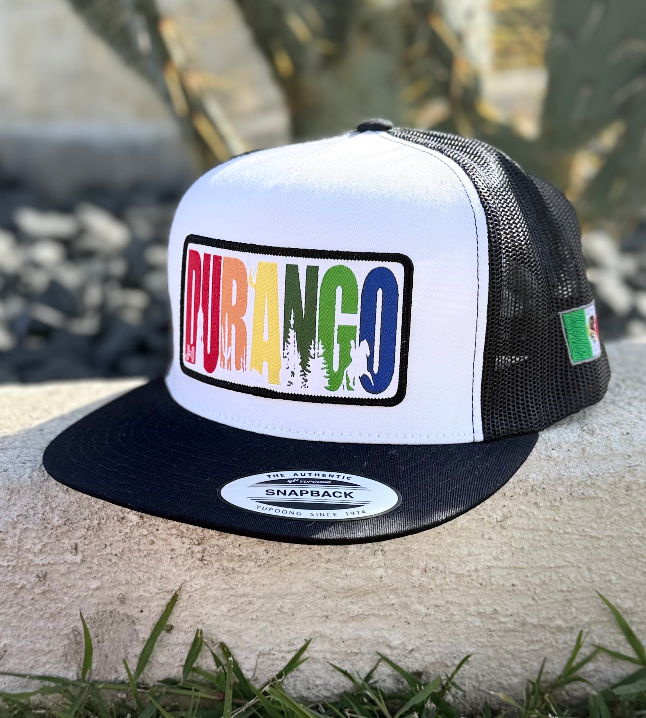 2020 Jobes Hats Trucker - White/Black Durango patch (Limited Edition) - Jobes Hats, LLC