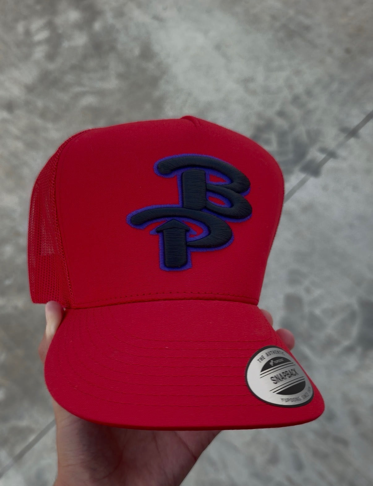 New BP Red Valentines Edition Cap - Jobes Hats, LLC