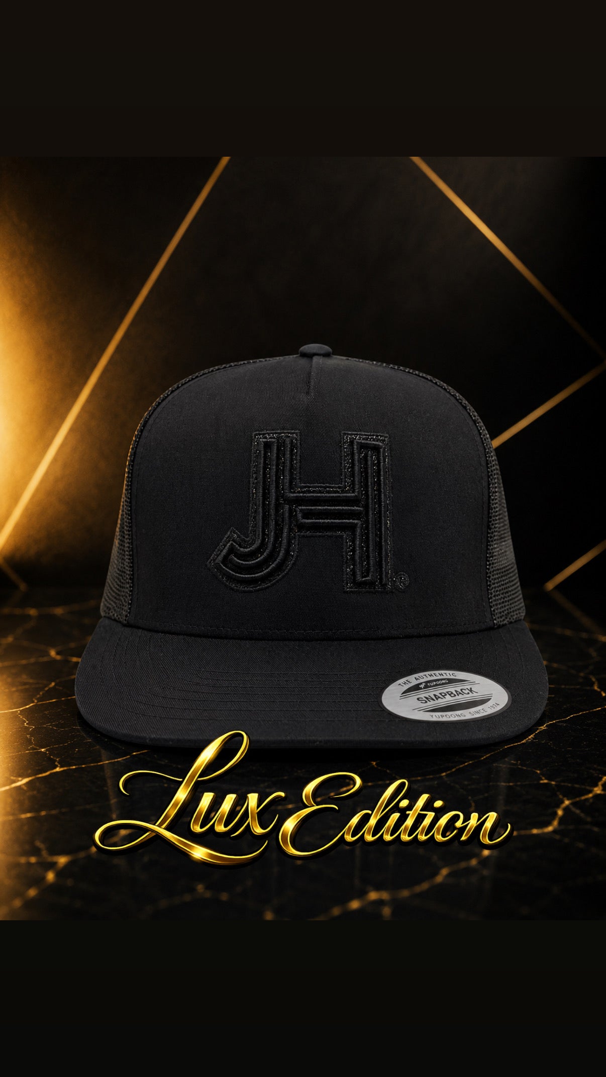 New 2026 JH Cap- Lux Edition/Black