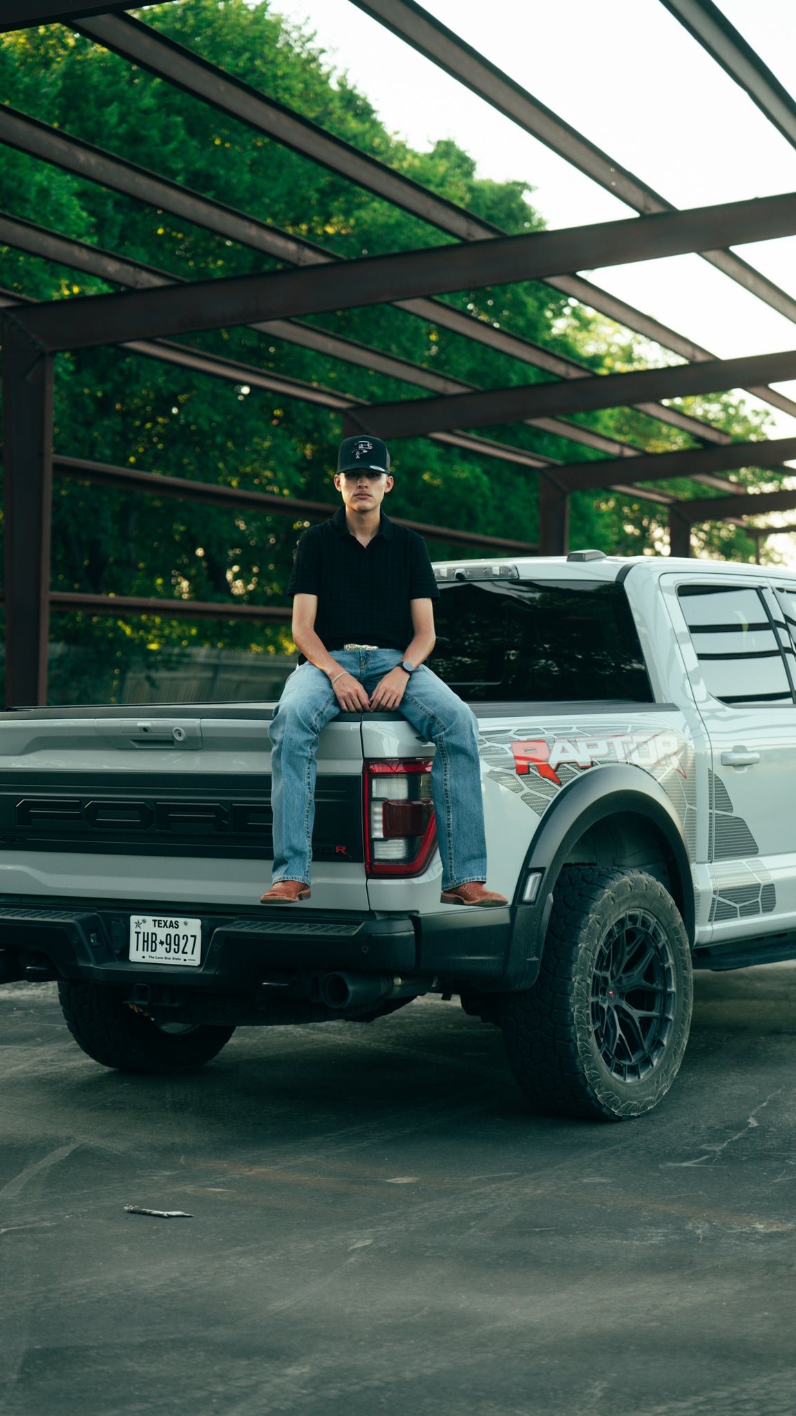 New BP Aztec "Crimson" Black