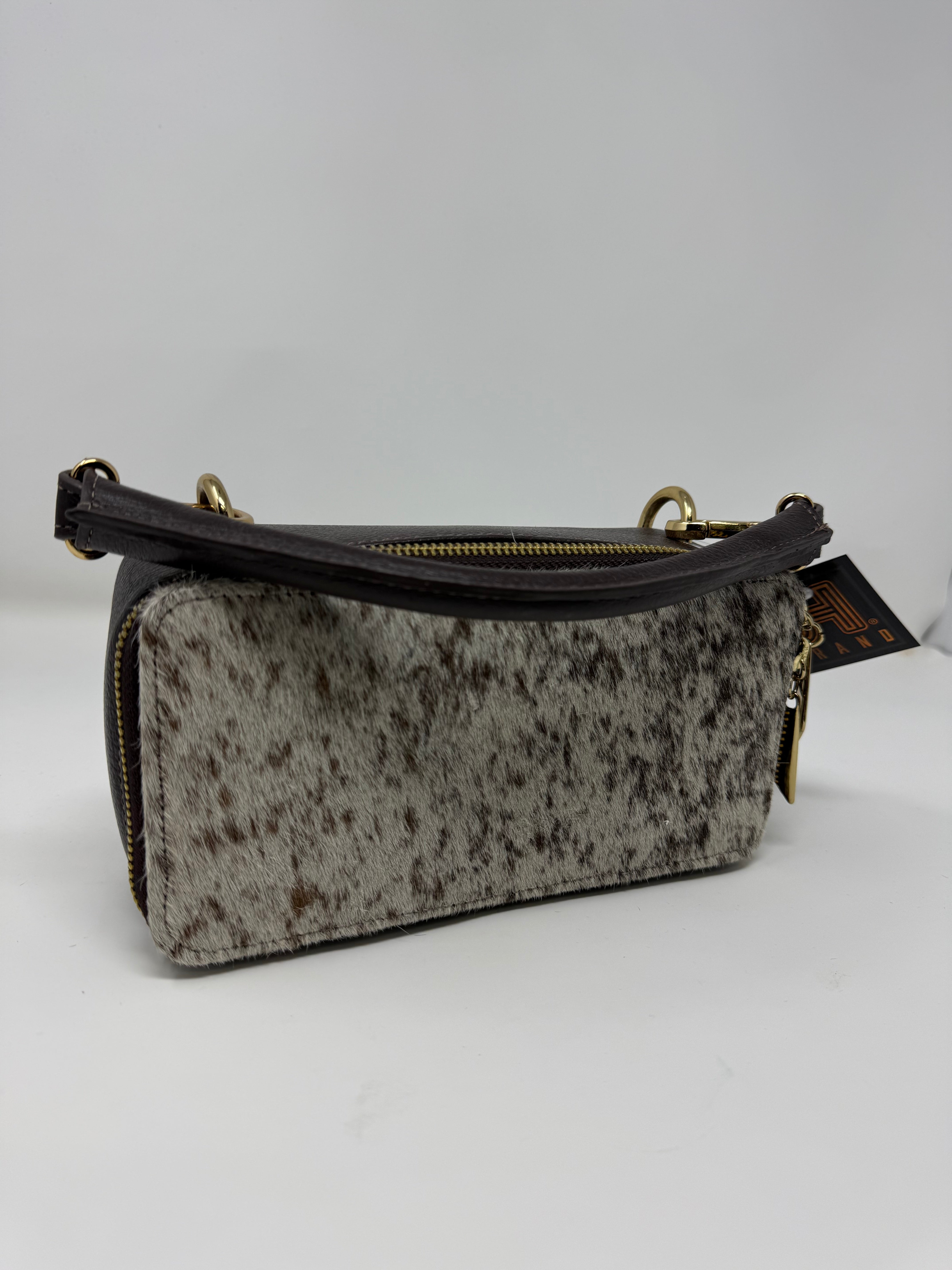 Mini Vanity Genuine Cowhide Purse #3