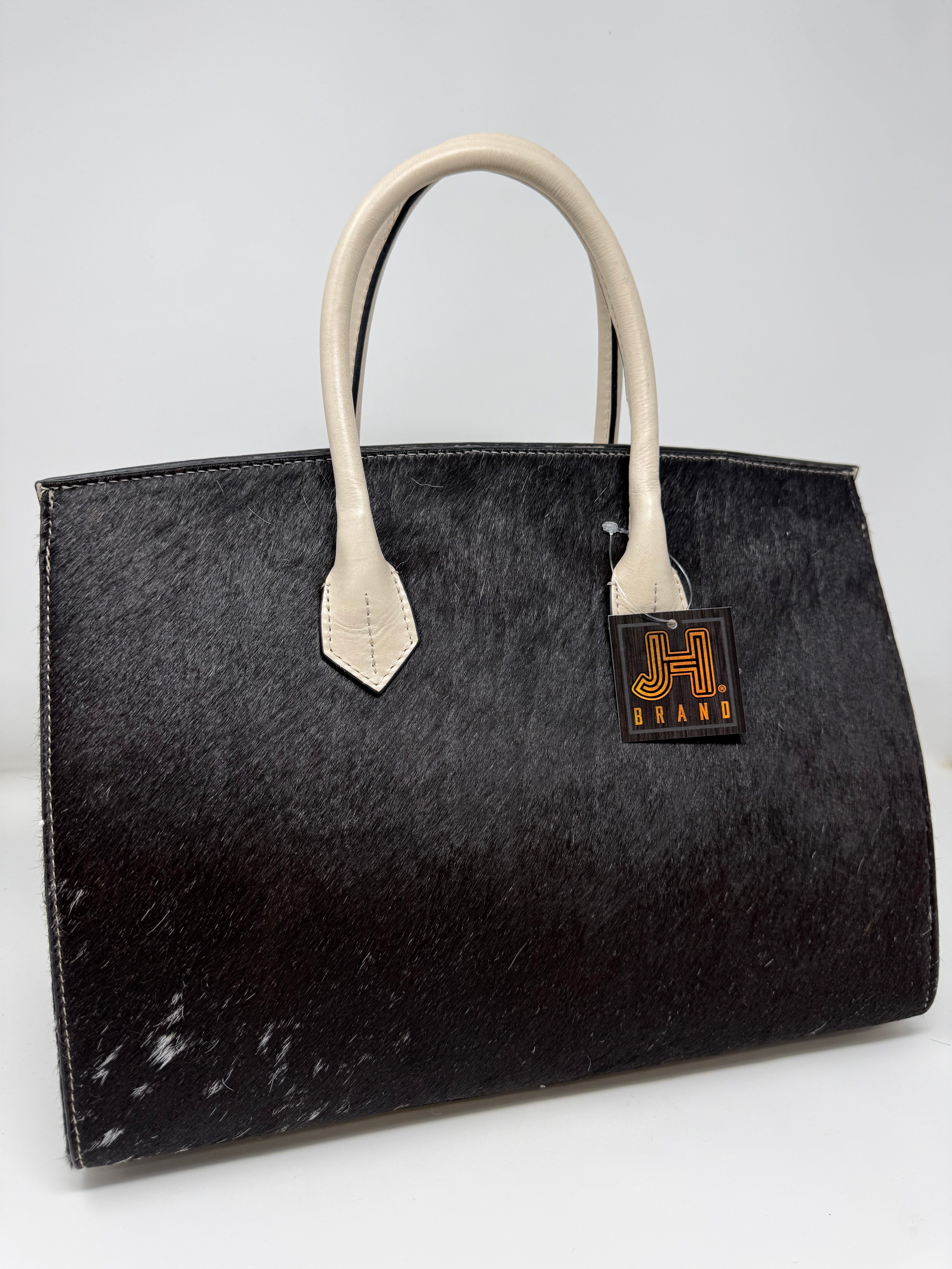 Hanna Genuine Cowhide Birkin Bag Purse #20