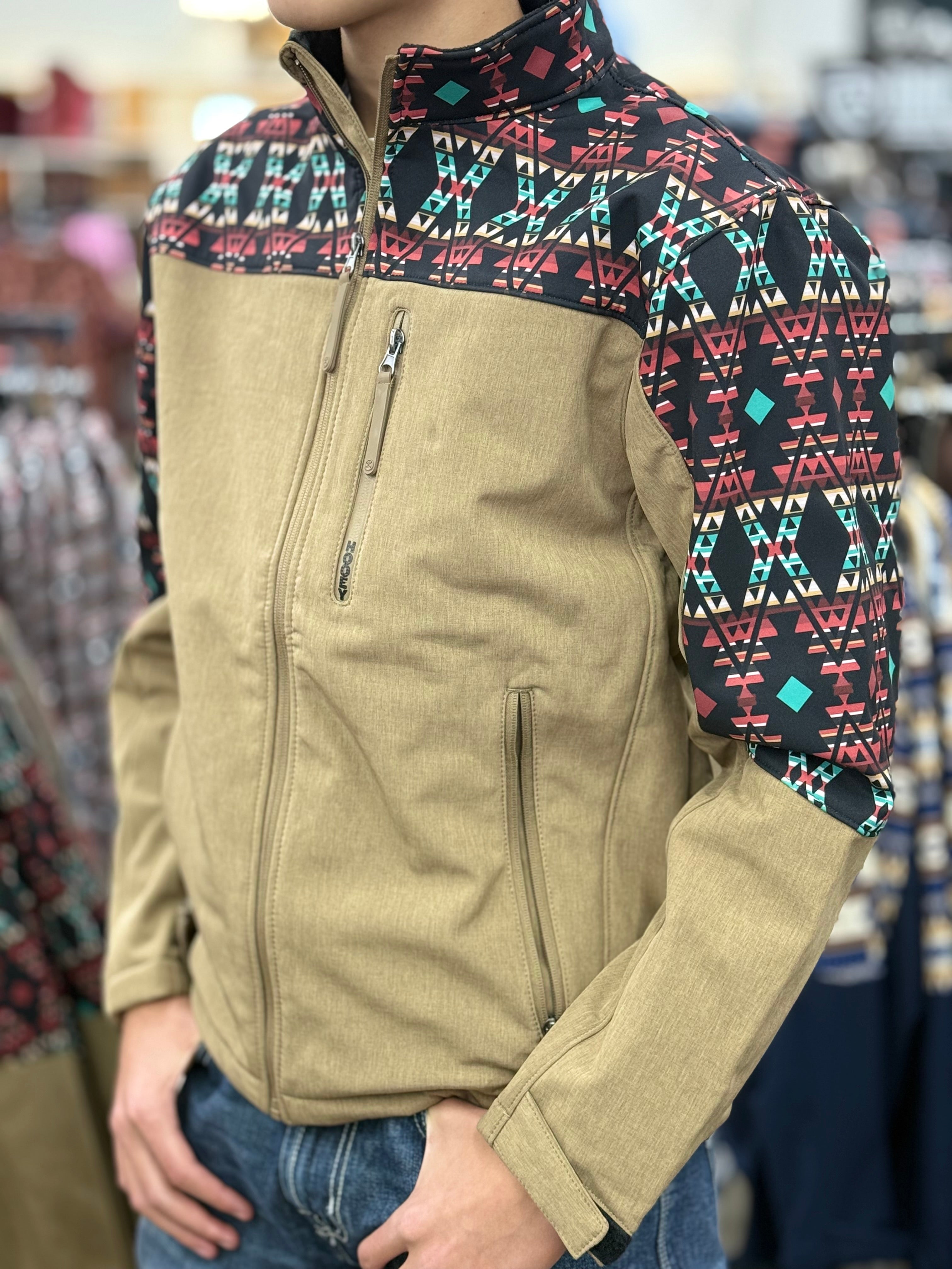 Aztec Men’s Hooey Soft Shell Jacket - Jobes Hats, LLC
