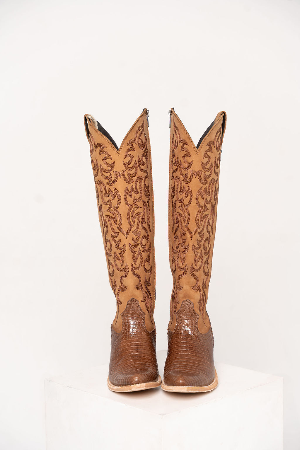 JH Exclusive- Saige-Maple Lizzard -Womens Boots