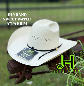 NEW 2025 JH Straw Hat “Sweet Water” 4”1/4 Brim