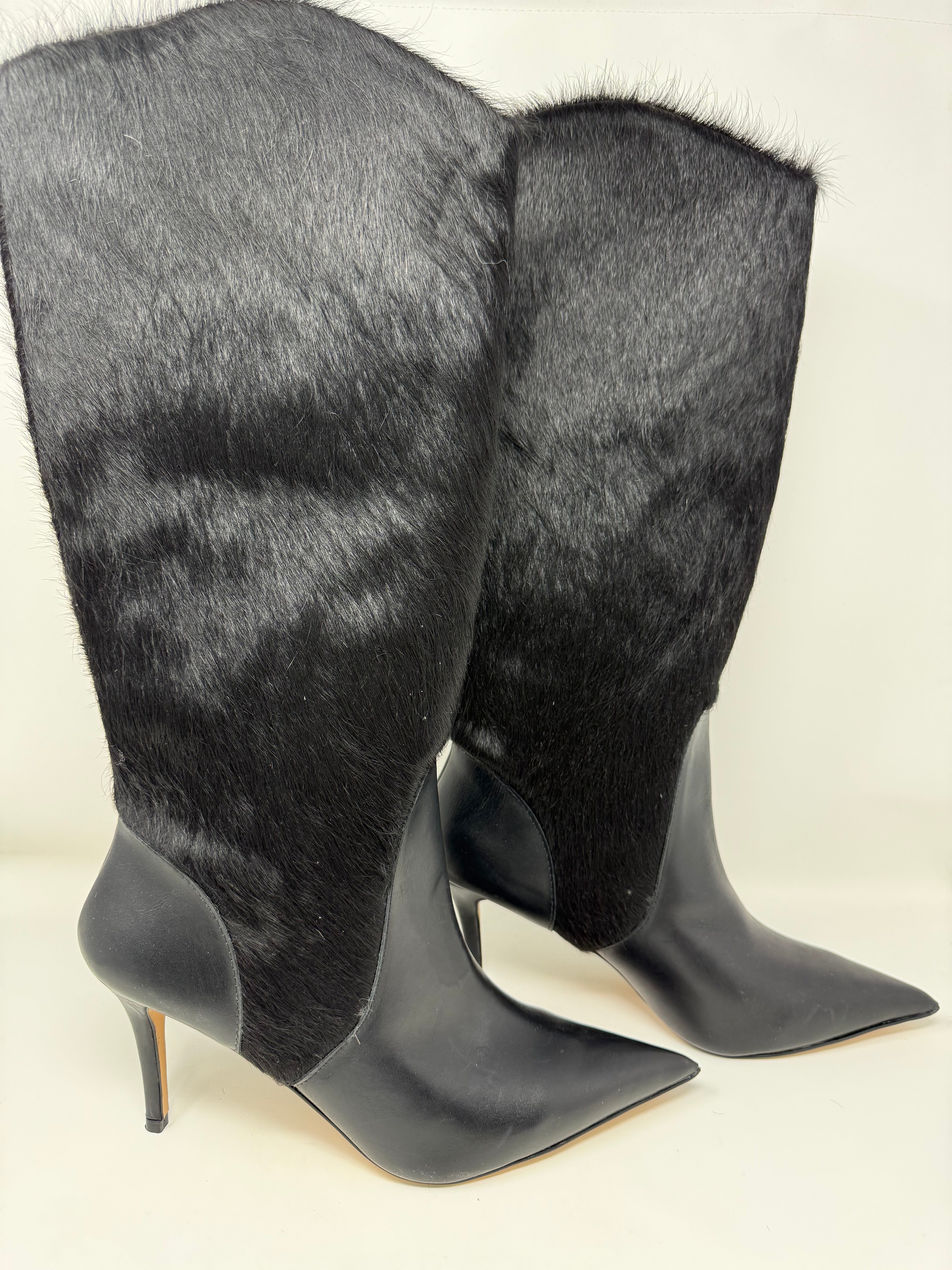 JH Cali Stiletto Boot- Genuine Cowhide #45-Womens Boots