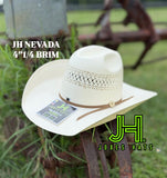 NEW 2025 JH Straw Hat “Nevada” 4”1/4 Brim