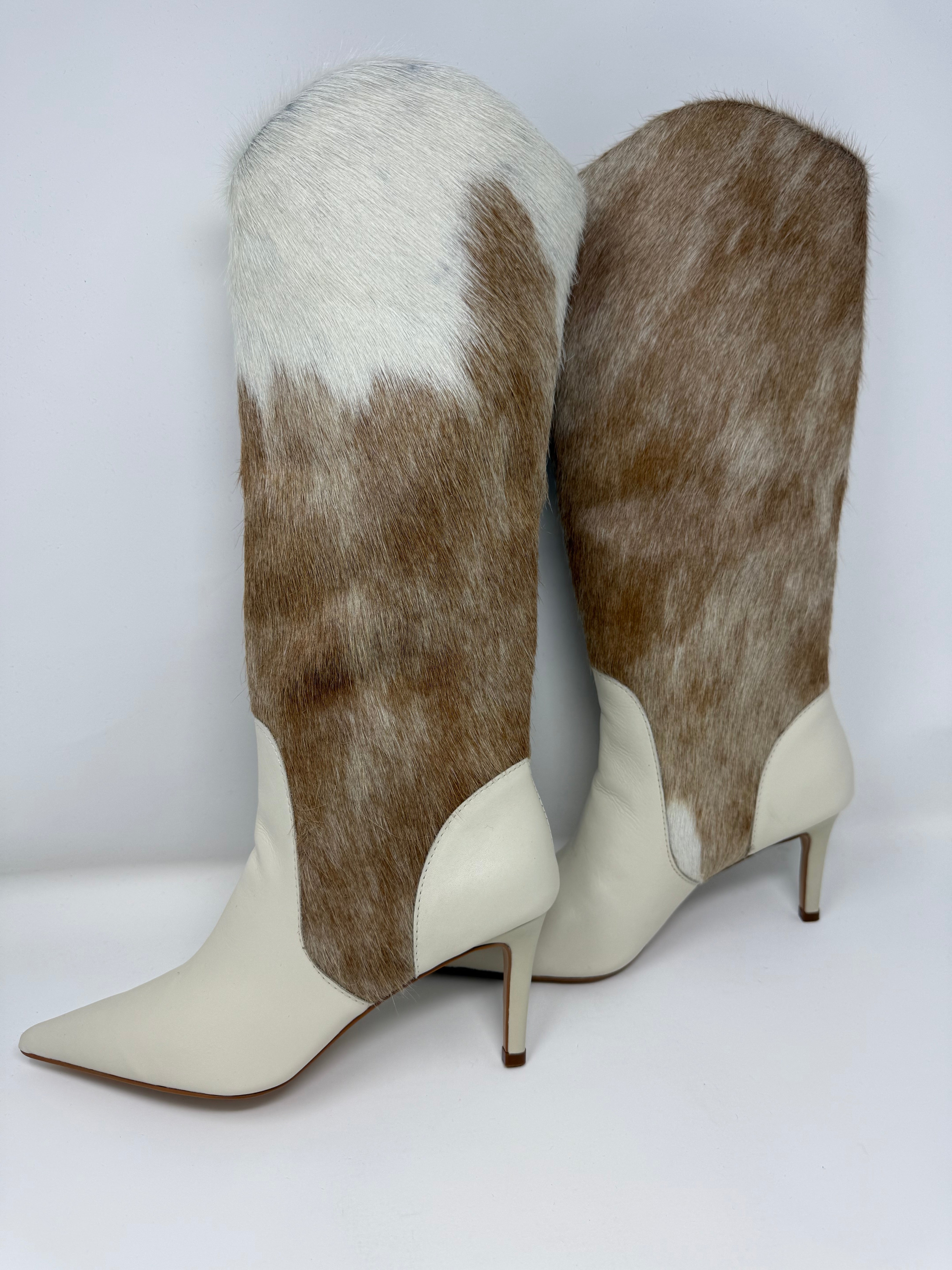 JH Cali Stiletto Boot- Genuine Cowhide  #29 #34-Womens Boots