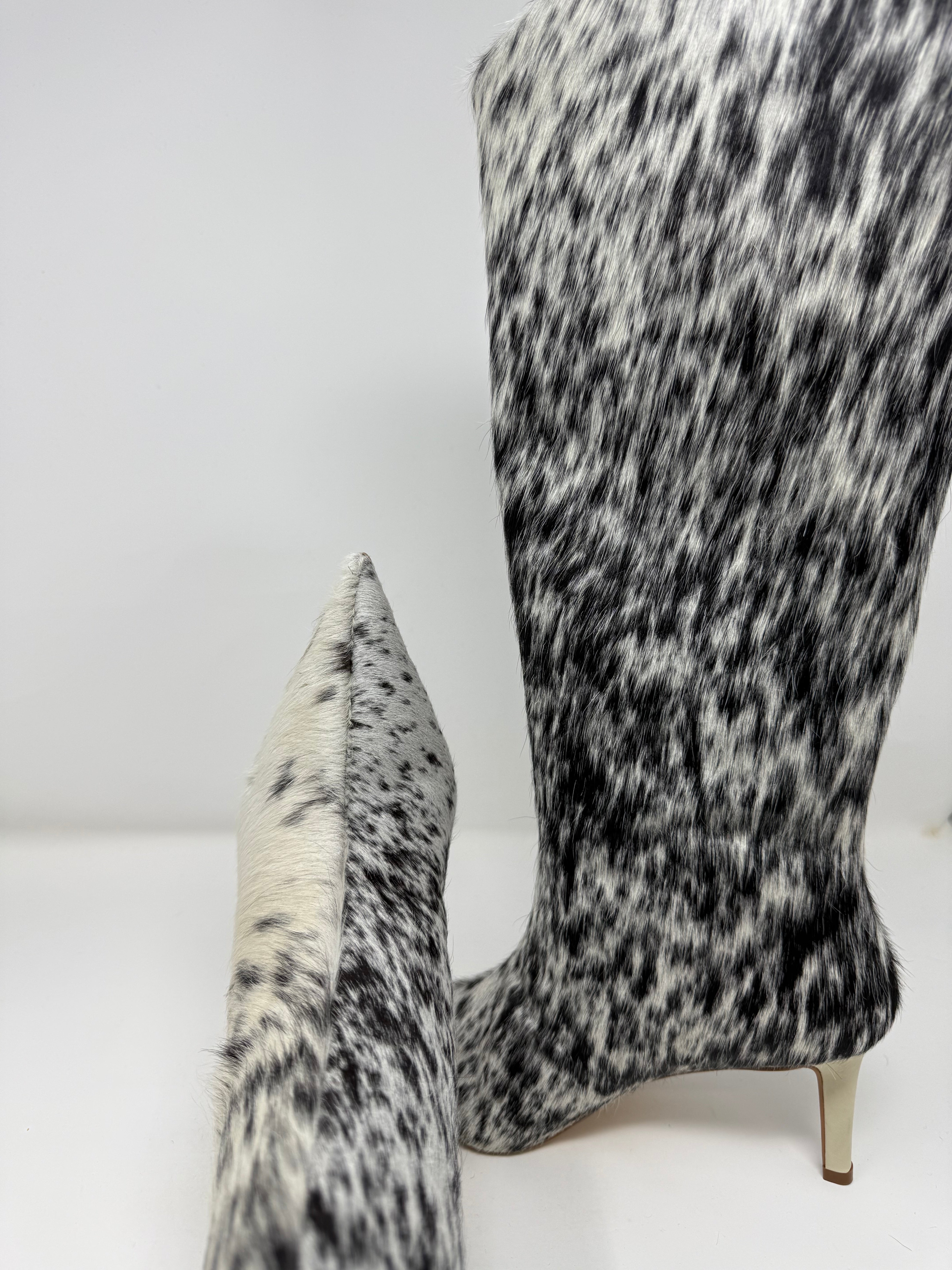 JH Cali Stiletto Boot- Genuine Cowhide (size 5 1/2) #28 -Womens Boots
