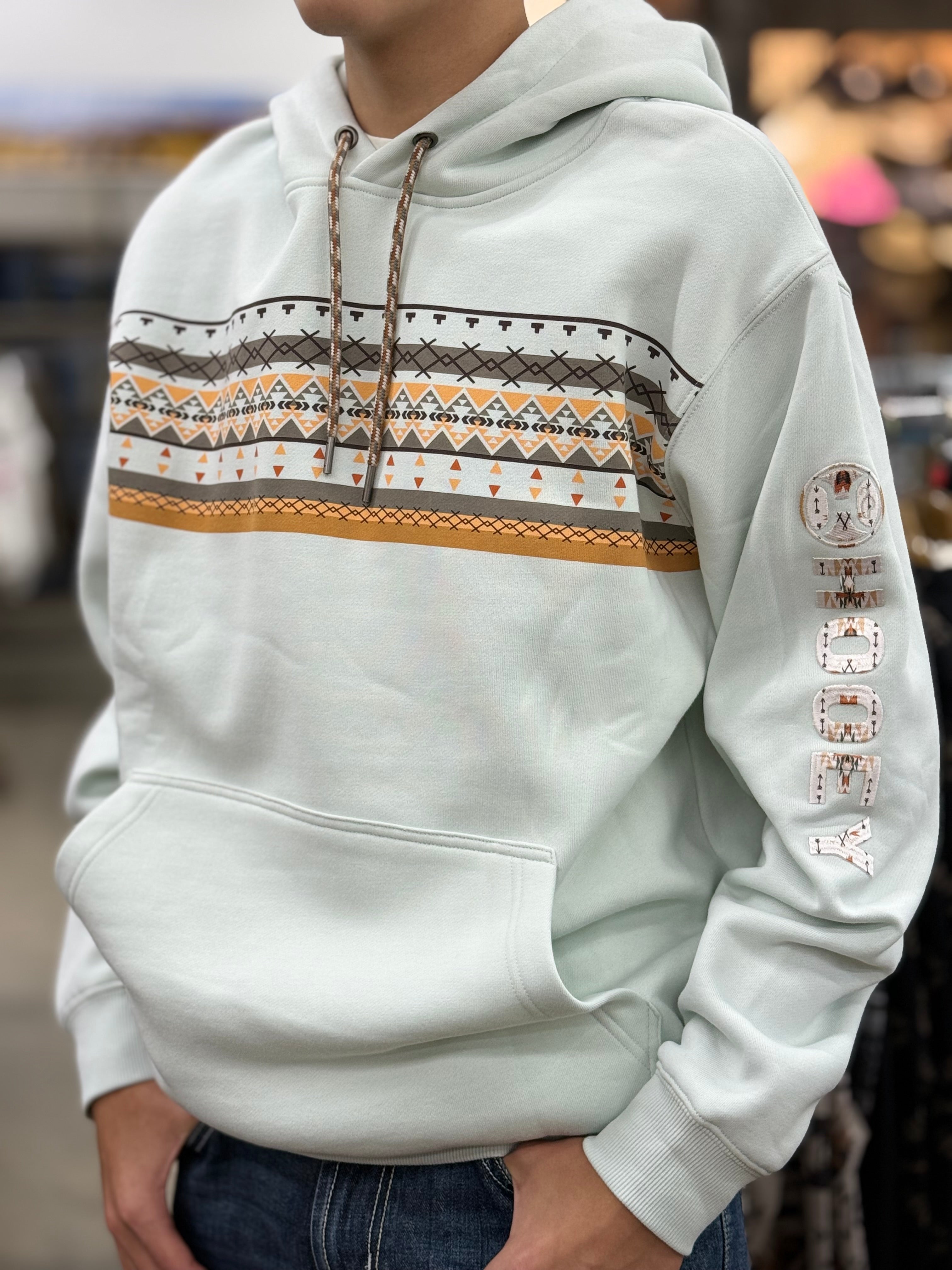 Mint Men’s Hooey Hoodie - Jobes Hats, LLC