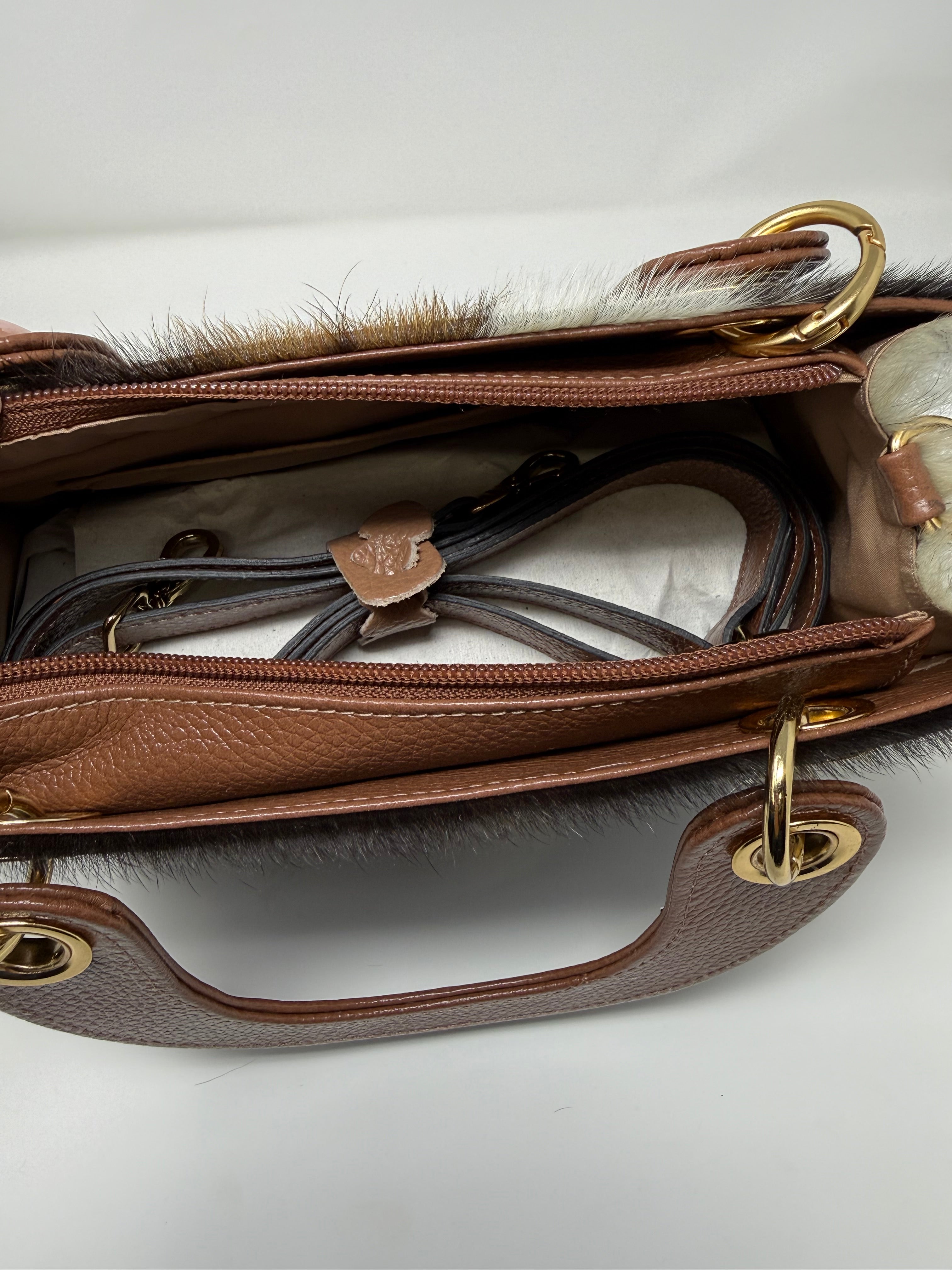 Miss D Hand Bag purse-Genuine Cowhide #17