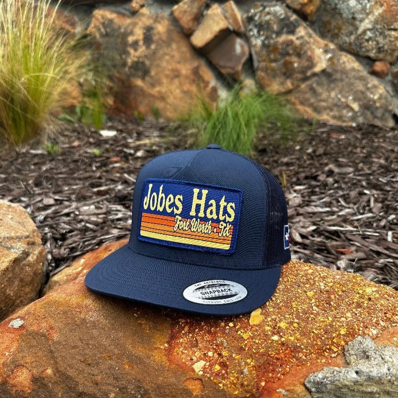 NEW 2023 Jobes Hats All Navy Sunrise - Jobes Hats