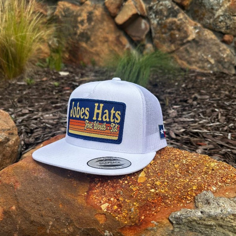 NEW 2023 All White Jobes Hats Sunrise - Jobes Hats