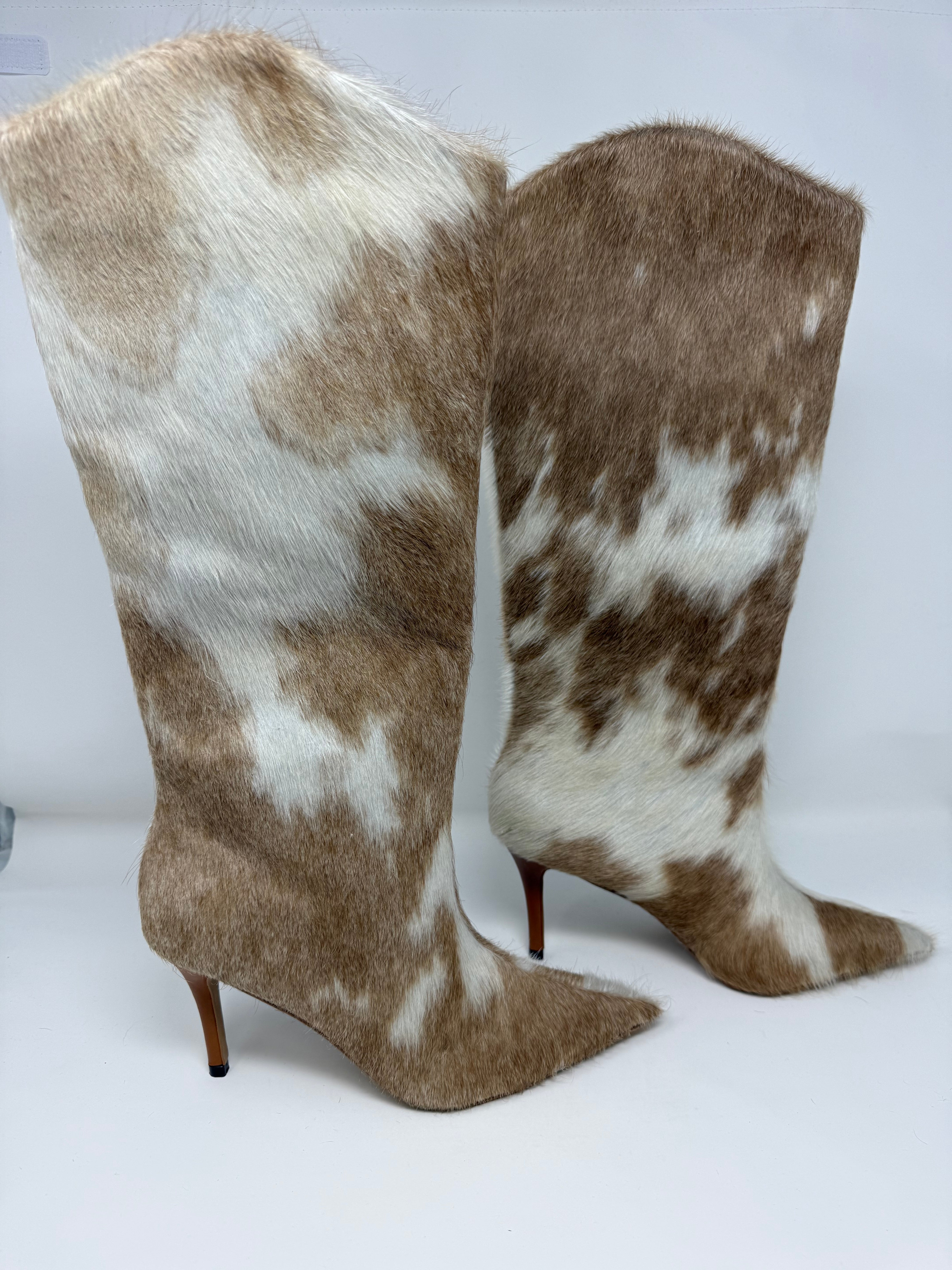 JH Cali Stiletto Boot- Genuine Cowhide  #32 Womens Boots