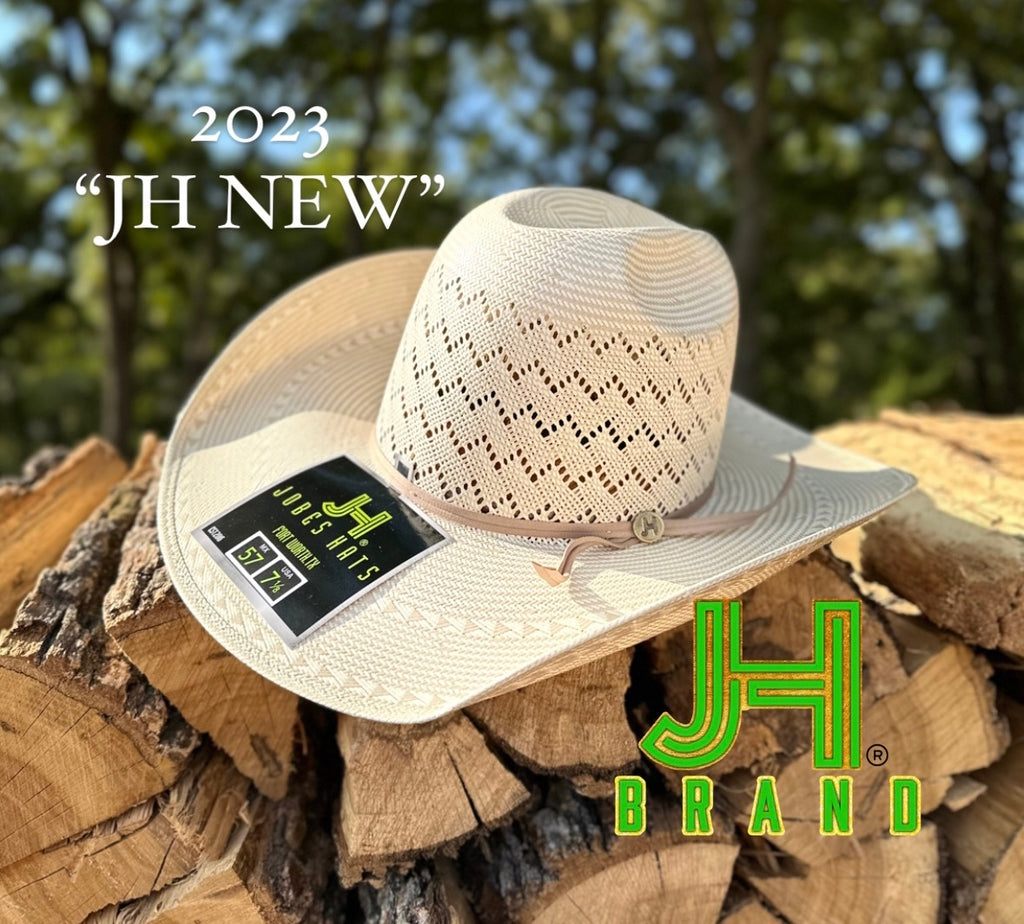 2023 Jobes Hats Straw Hat “NEW” 4”1/4 Brim (Comes open and flat) - Jobes Hats