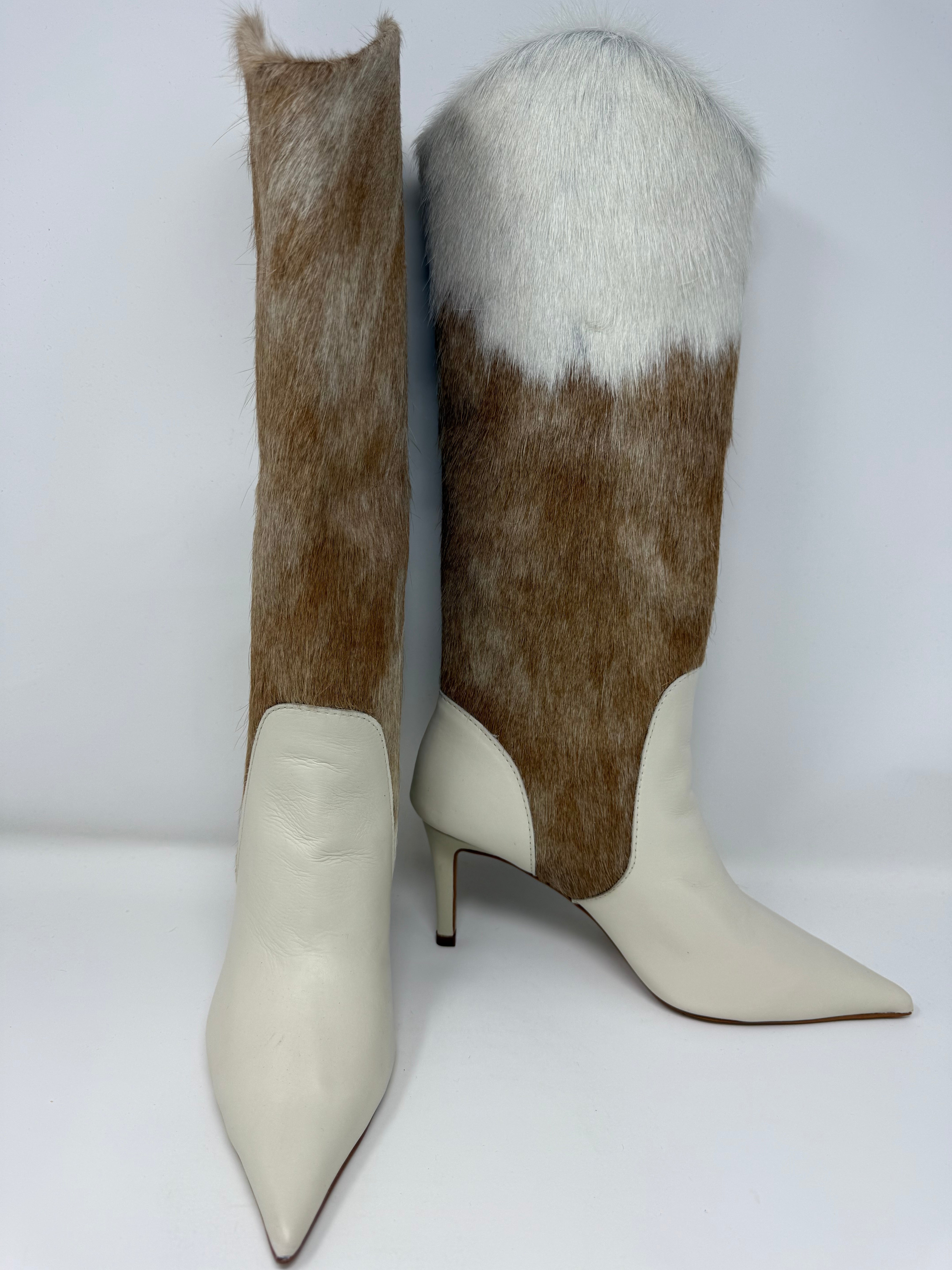 JH Cali Stiletto Boot- Genuine Cowhide  #29 #34-Womens Boots
