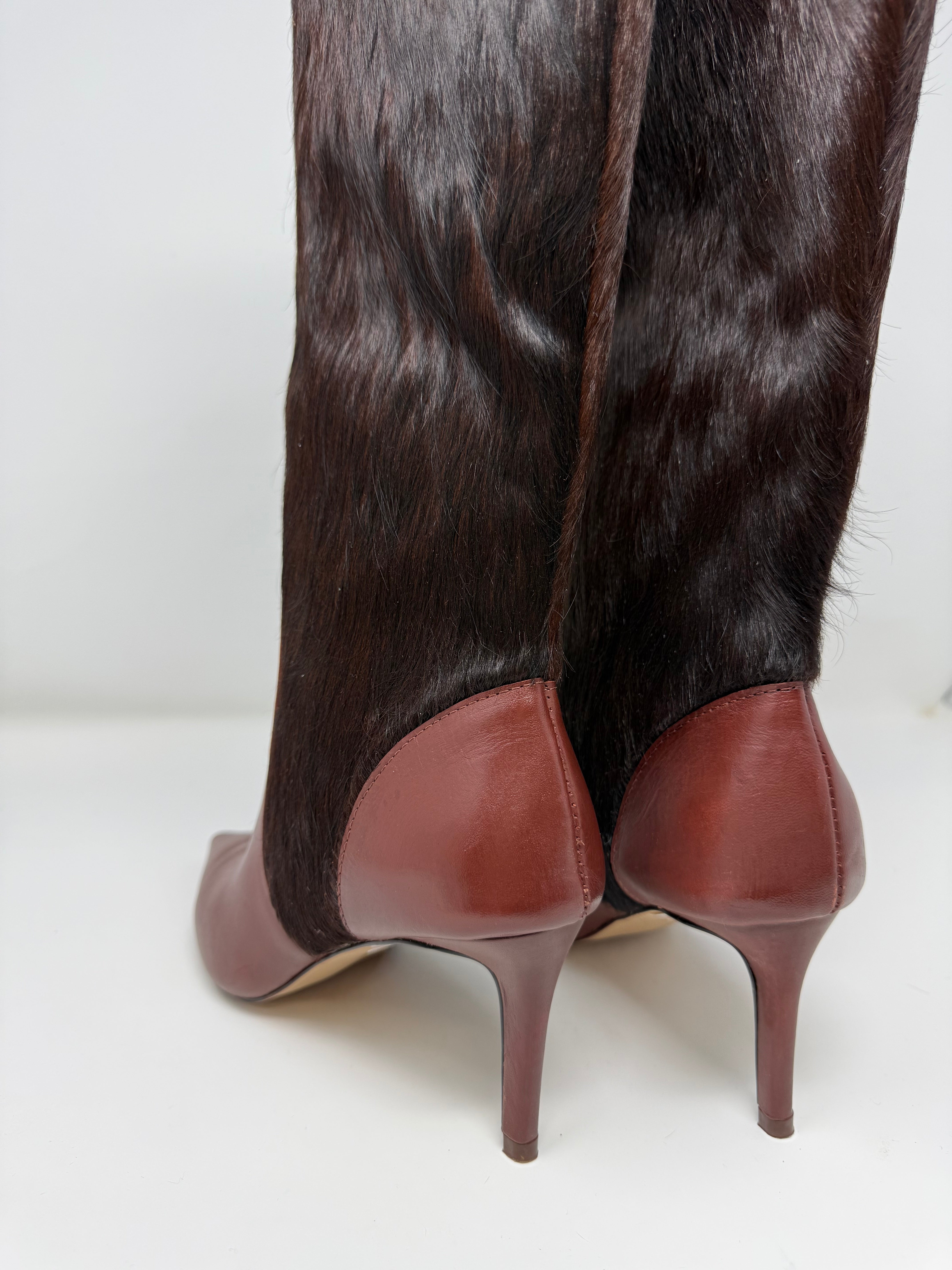 JH Cali Stiletto Boot- Genuine Cowhide  #27 #42-Womens Boots